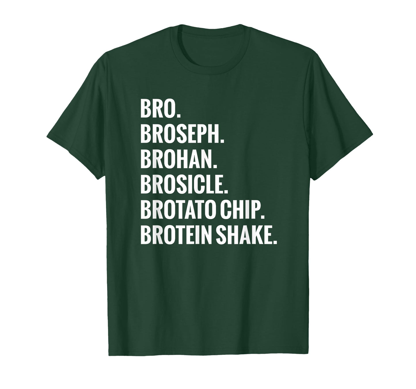 Bro, Broseph, Brohan Gym T-Shirt - Gym Bro Shirt T-Shirt