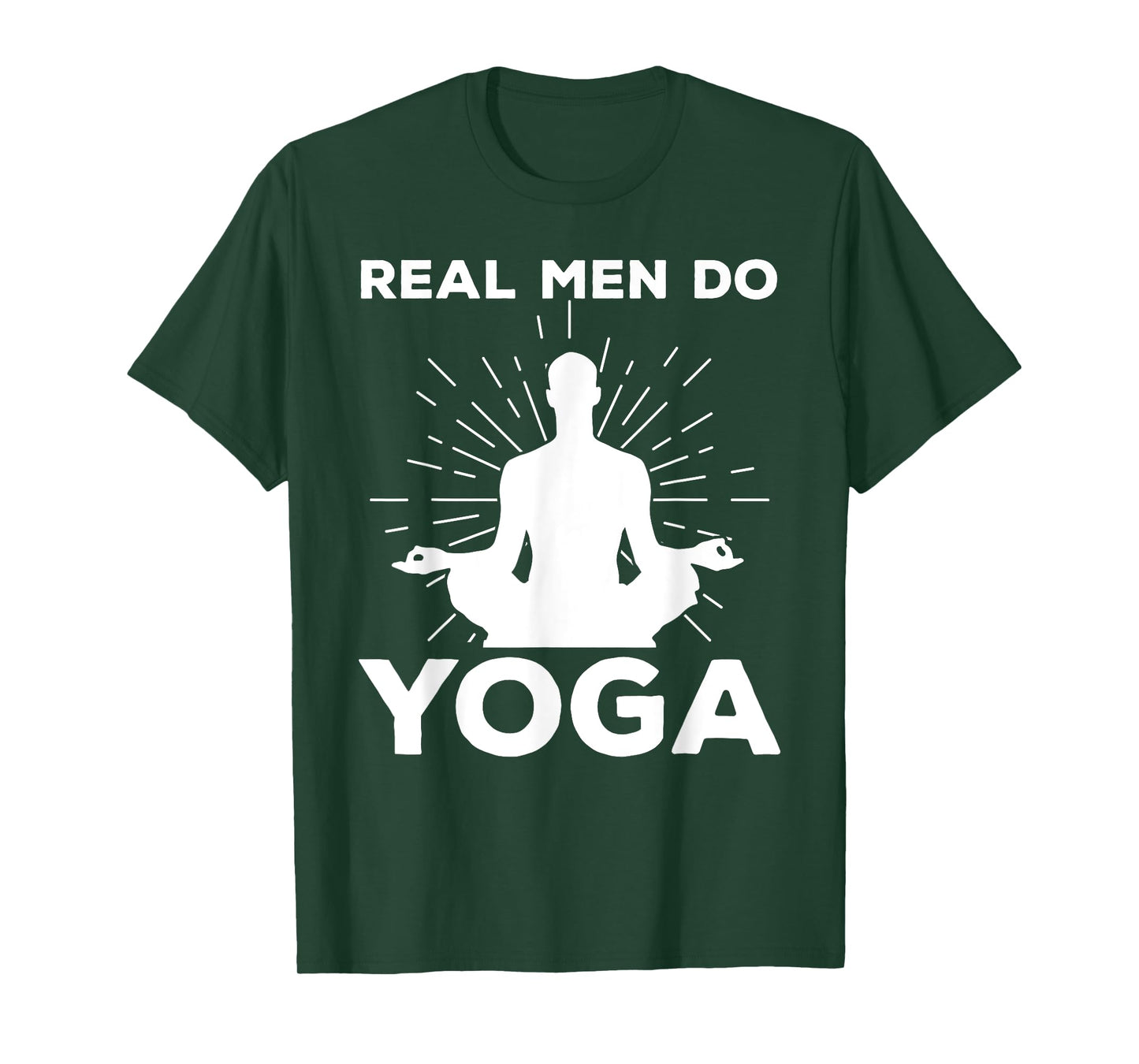 Funny Yoga Design For Men Boys Yoga Pose Meditation Lovers T-Shirt