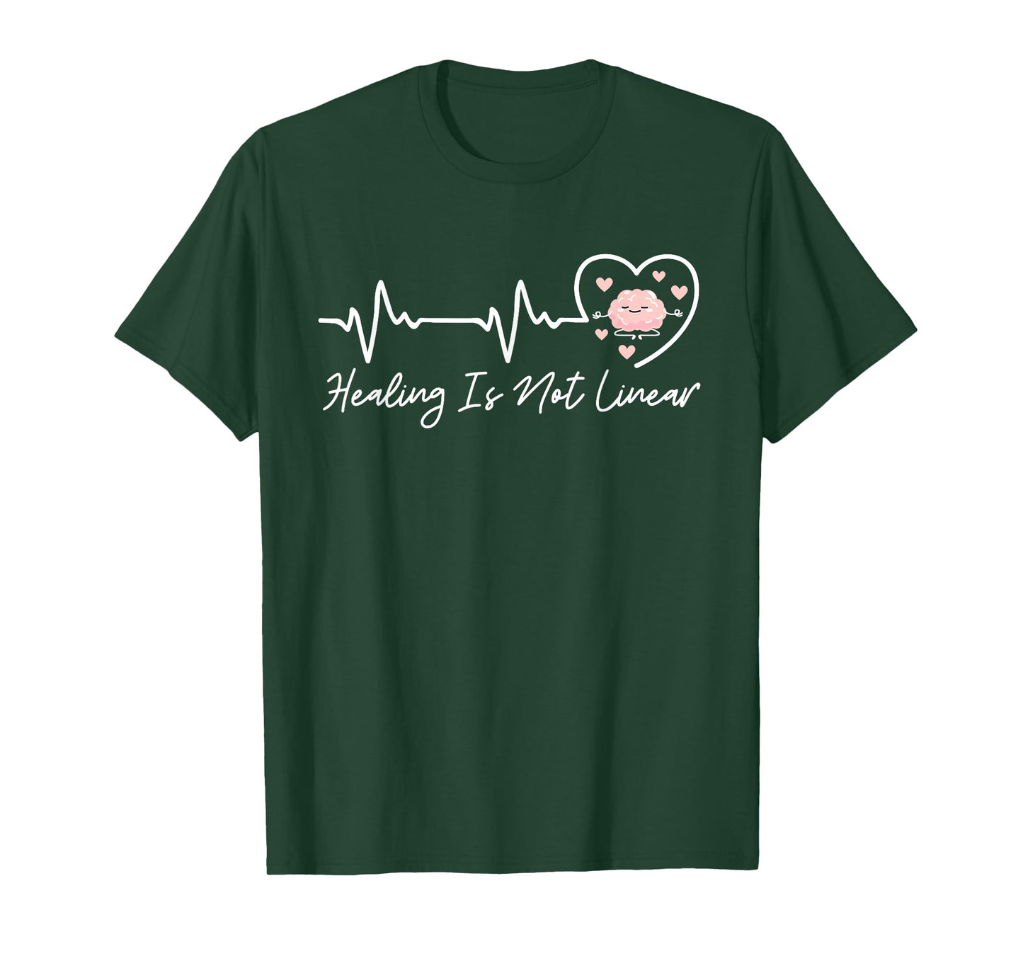 Healing Is Not Linear Tee – Mental Health Awareness T-Shirt