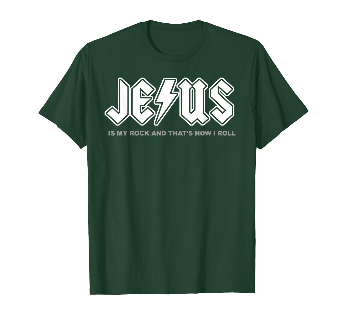 Jesus Is My Rock And That's How I Roll T-Shirt