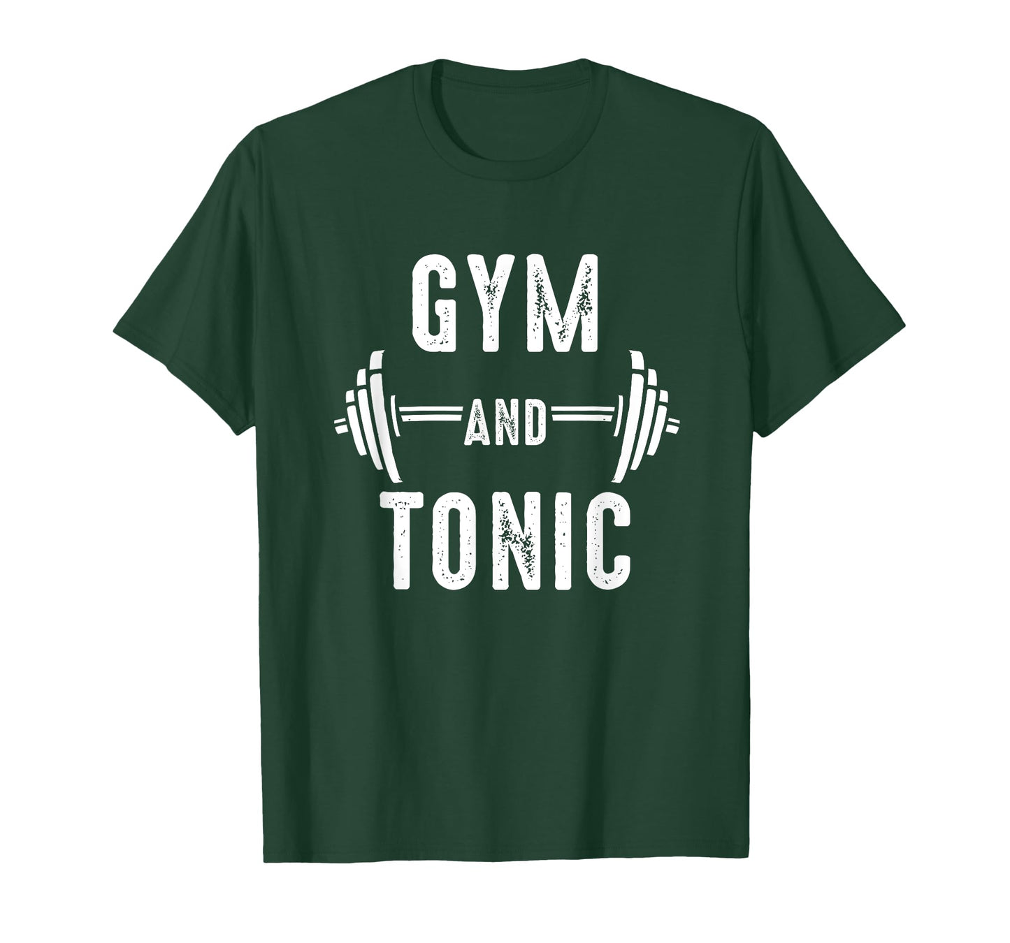 Funny Workout Gym and Tonic Mens Womens Workout T-Shirt