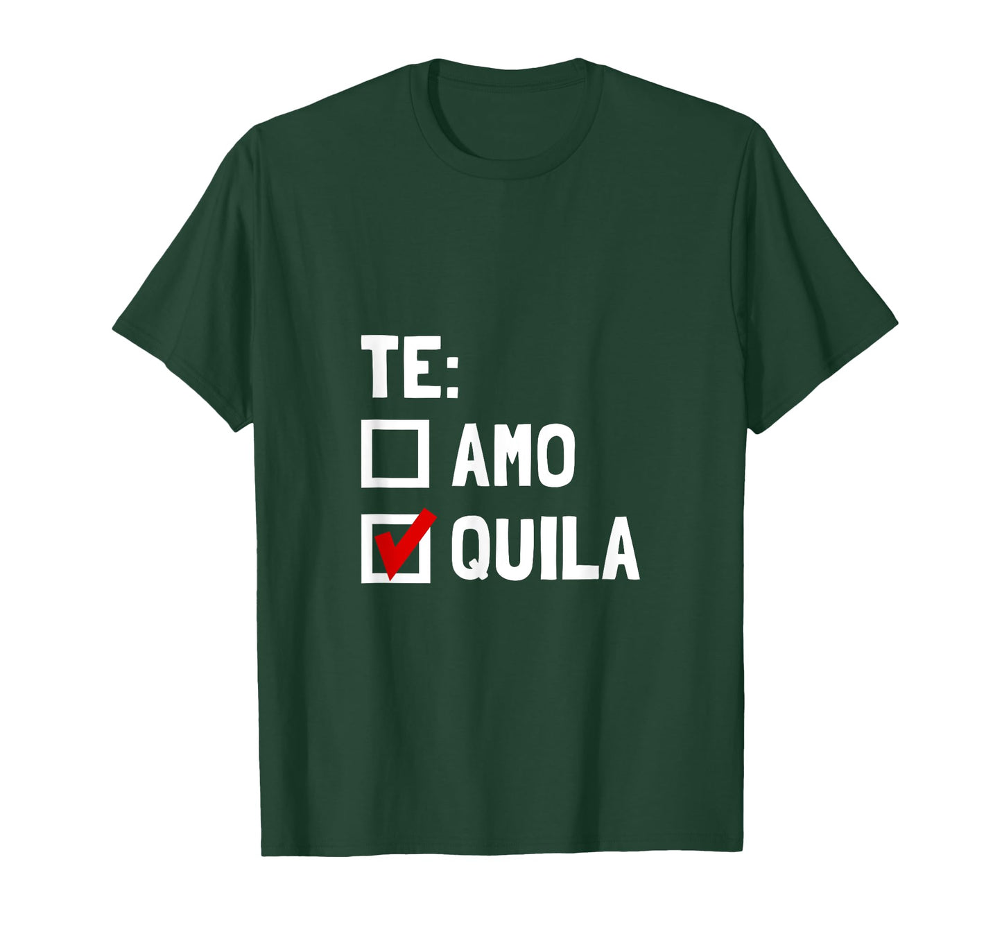 Te Quila Funny T-Shirt T-Shirt