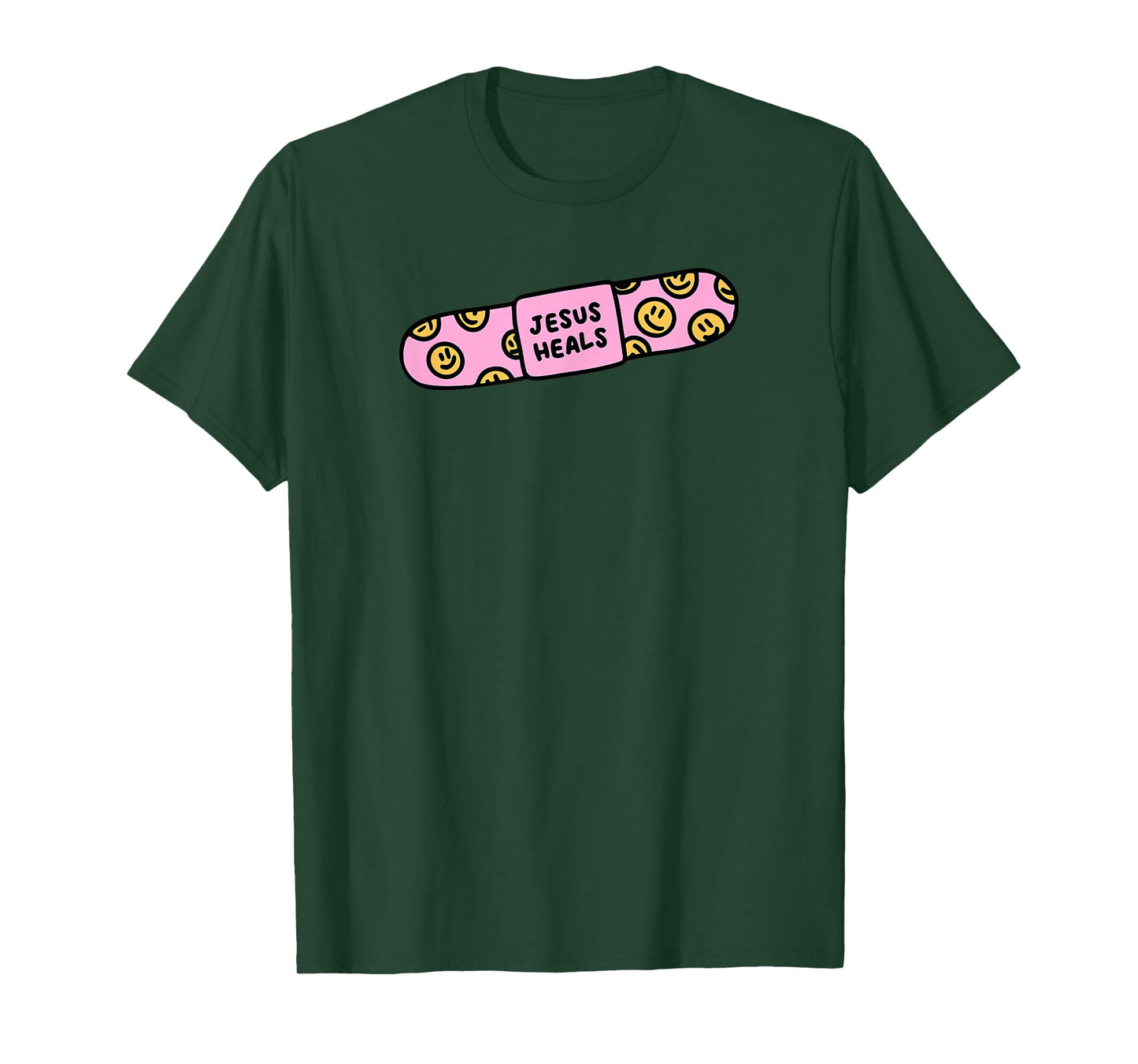 Jesus heal Funny Christian Faith Healer Healing T-Shirt