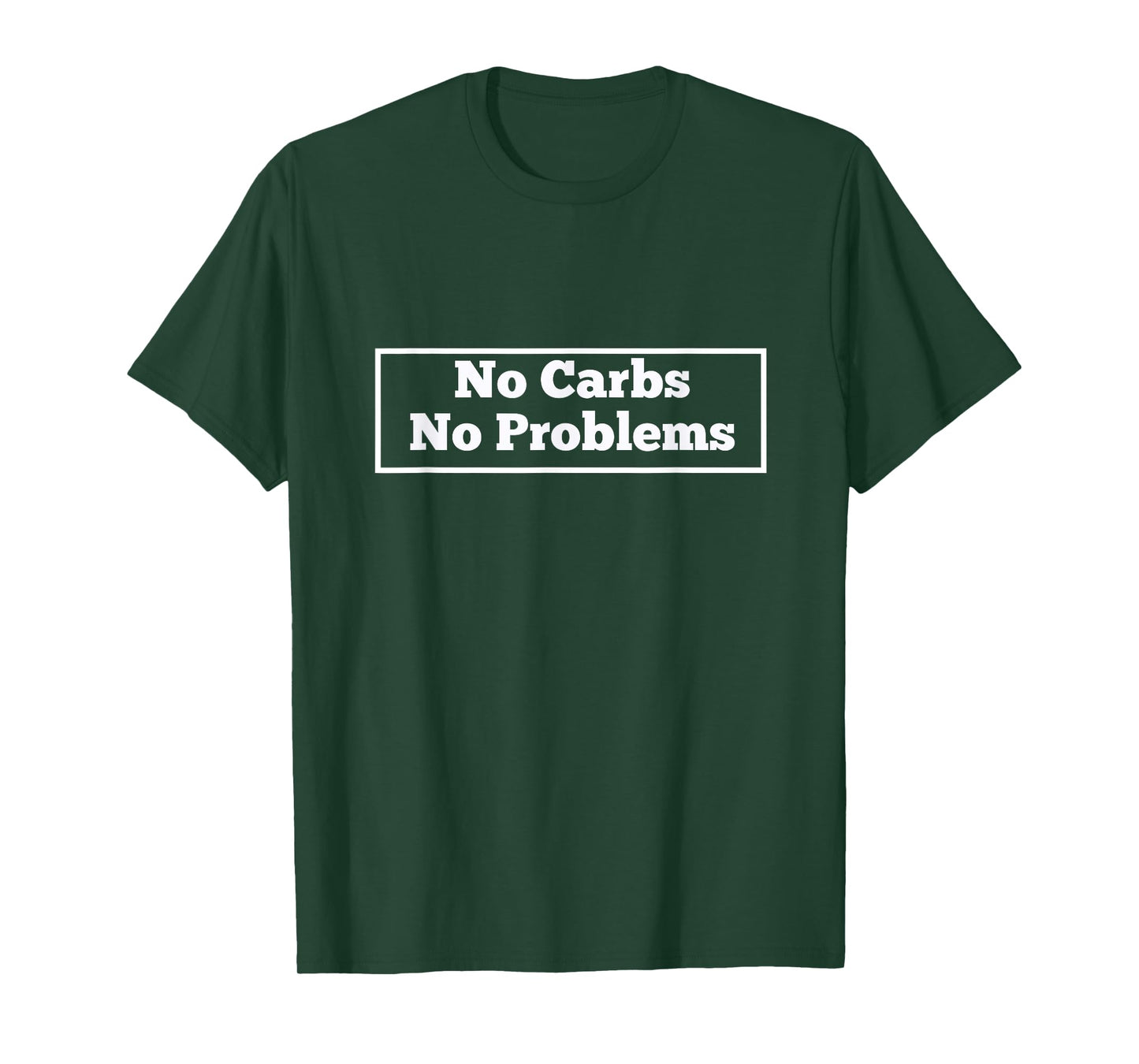 No Carbs No Problems Paleo Lowcarb Keto Gym T-Shirt T-Shirt