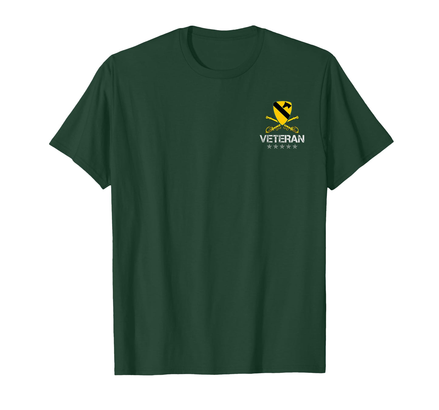 Vintage 1st Cavalry Division Veteran Military Veterans Day T-Shirt