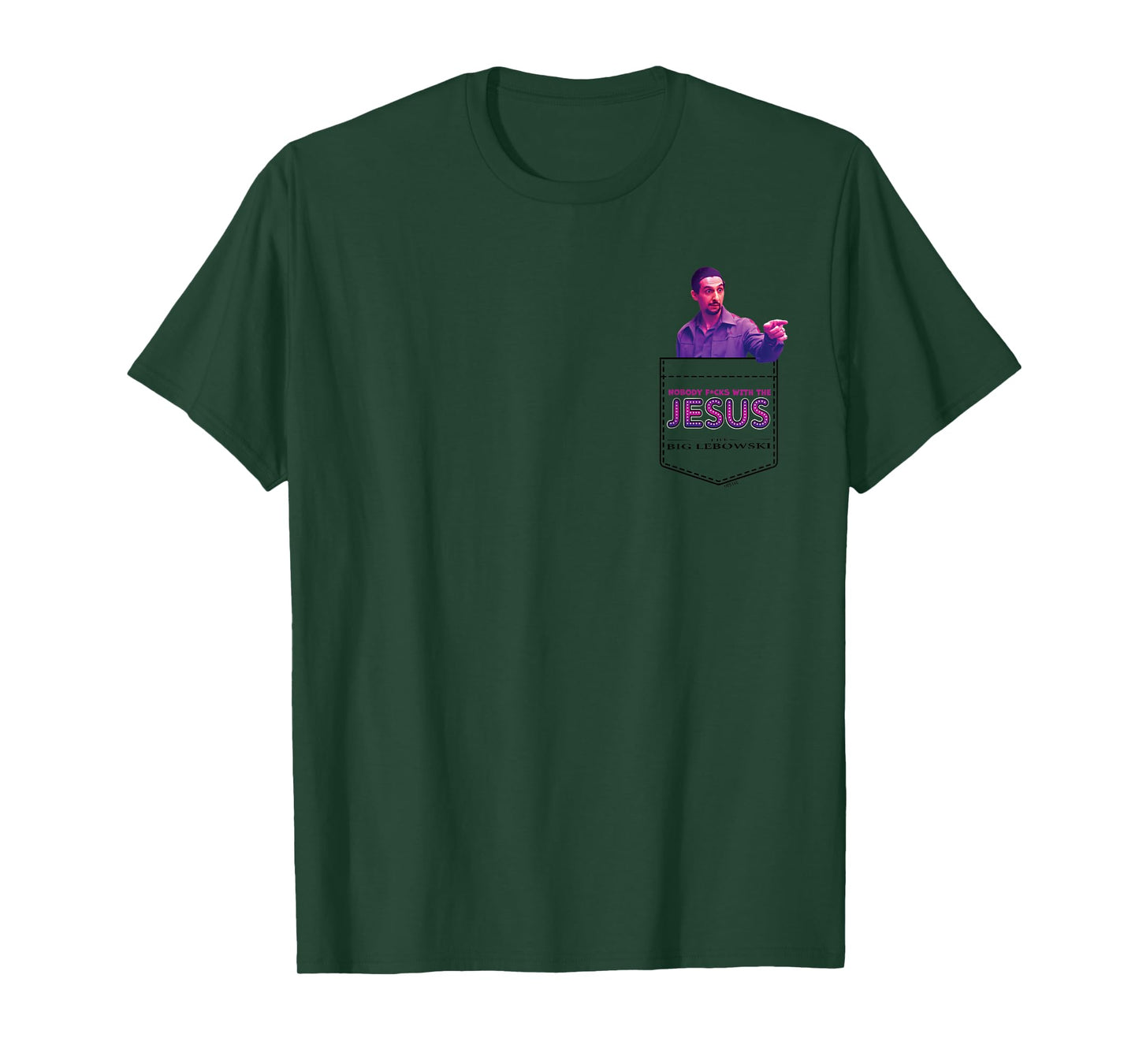 The Big Lebowski The Jesus Pocket Hit T-Shirt