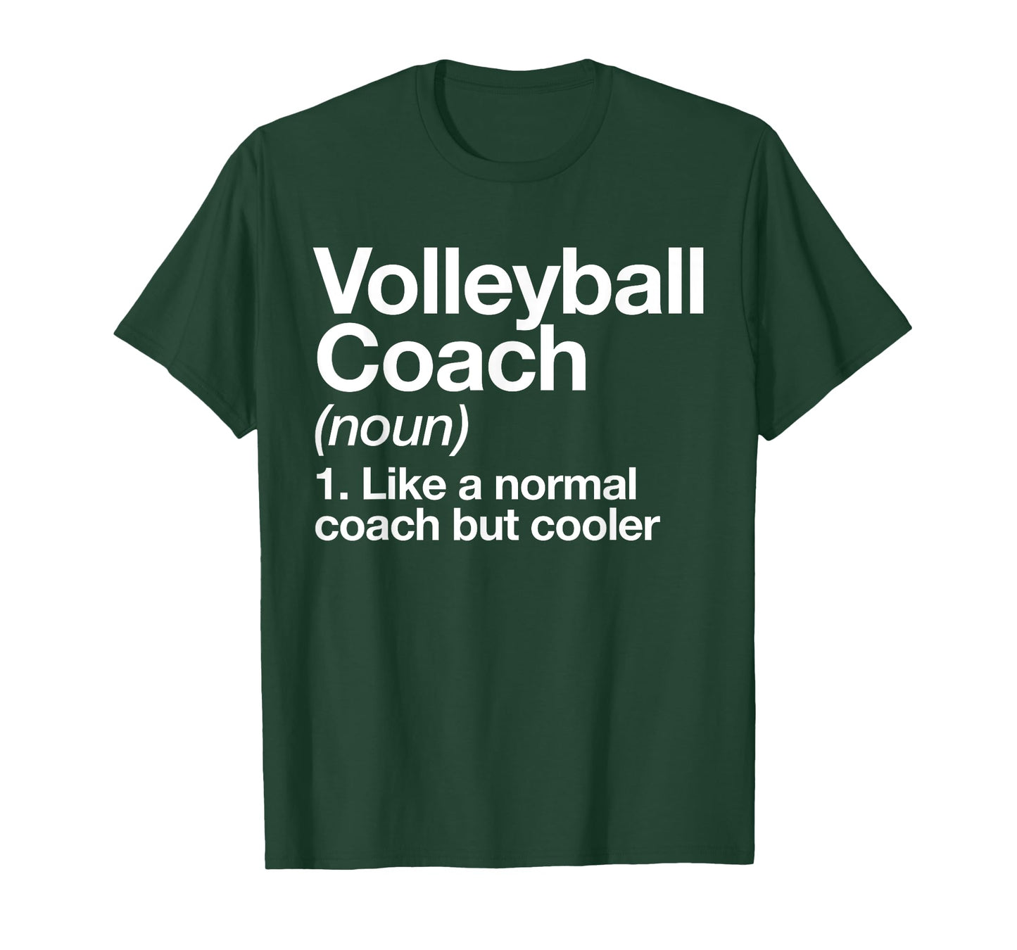Volleyball Coach Funny Sports Definition Trainer Instructor T-Shirt