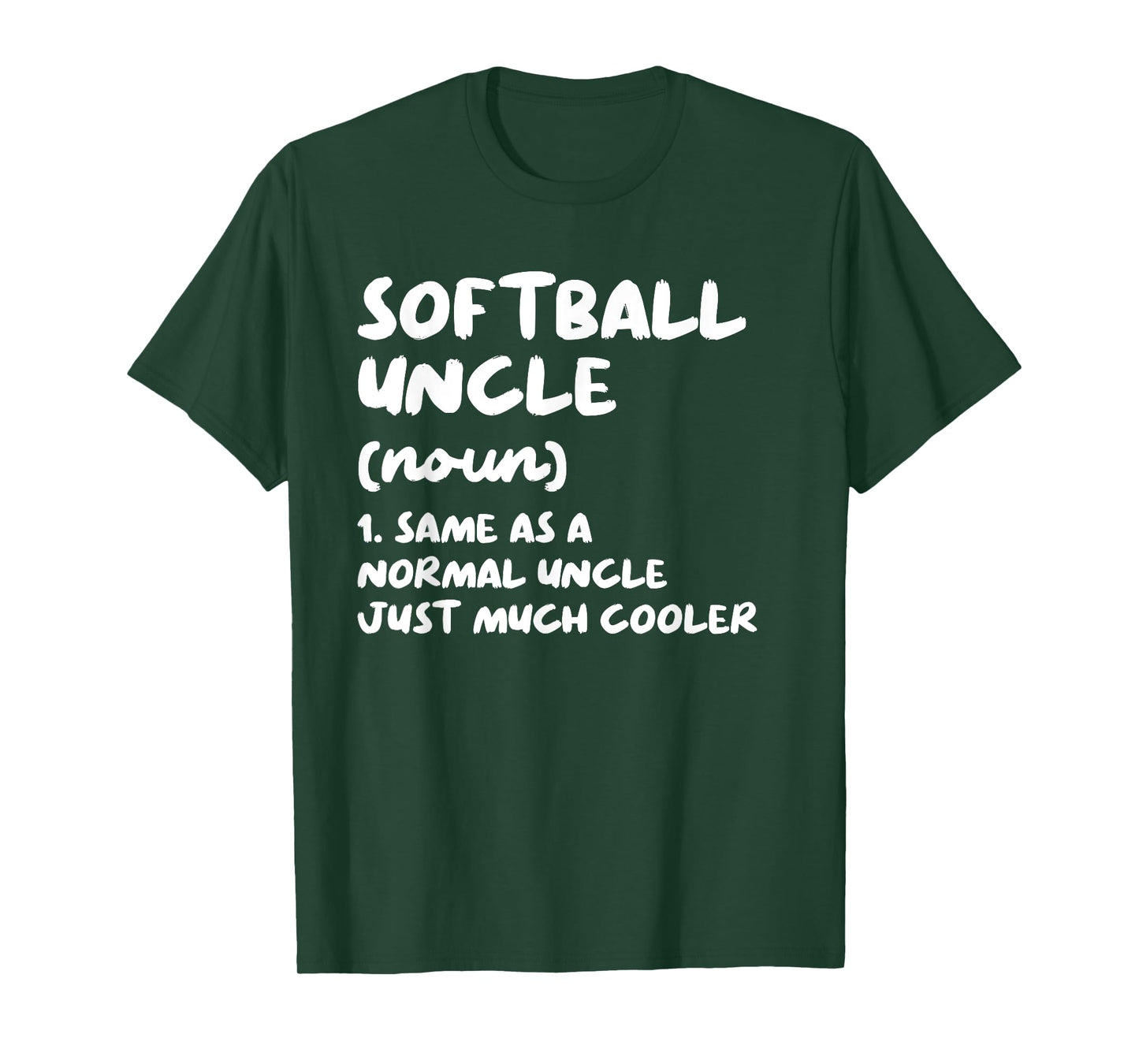Softball Uncle Definition Funny Sports T-Shirt