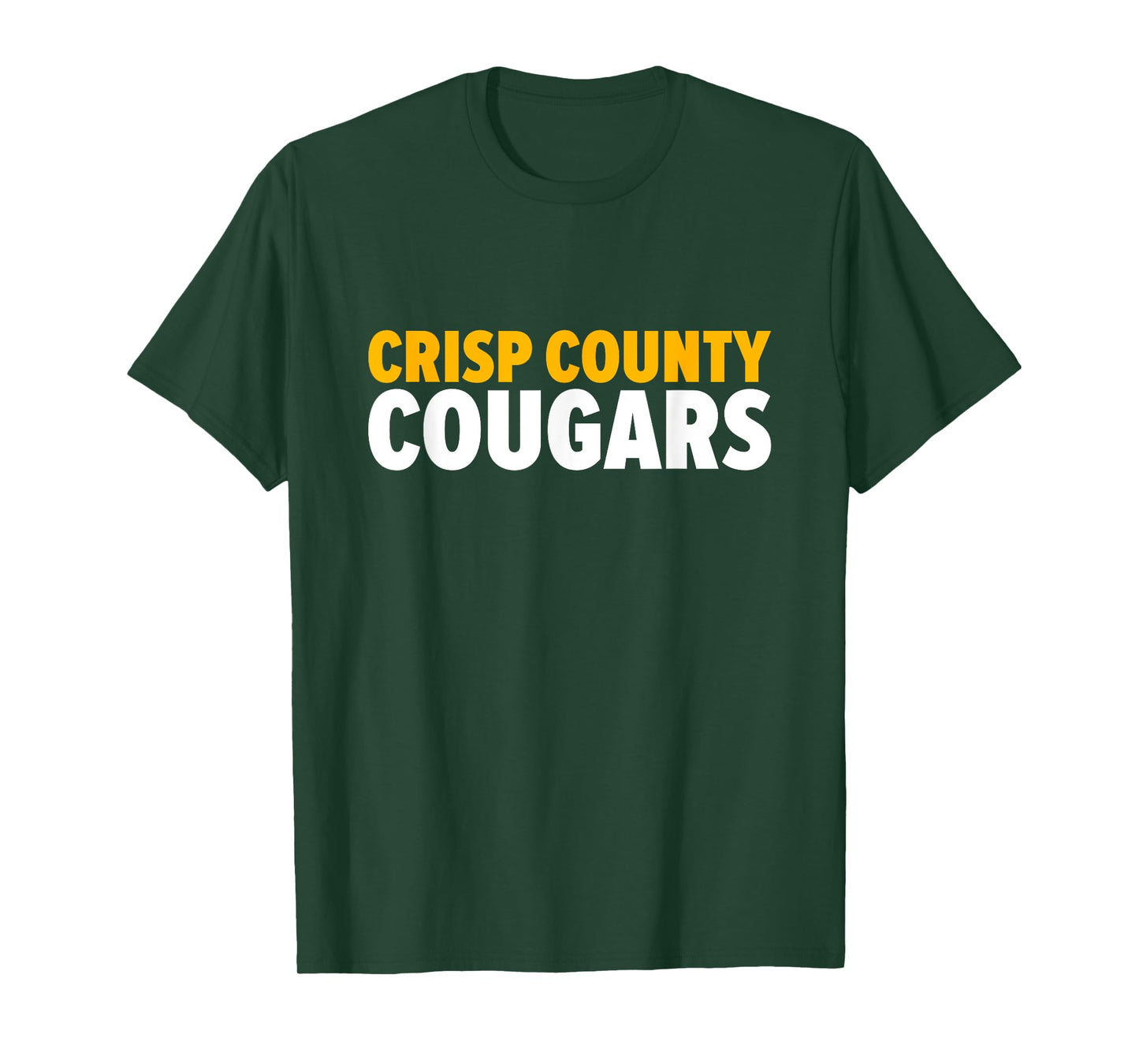 Crisp County Cougars Bold T-Shirt