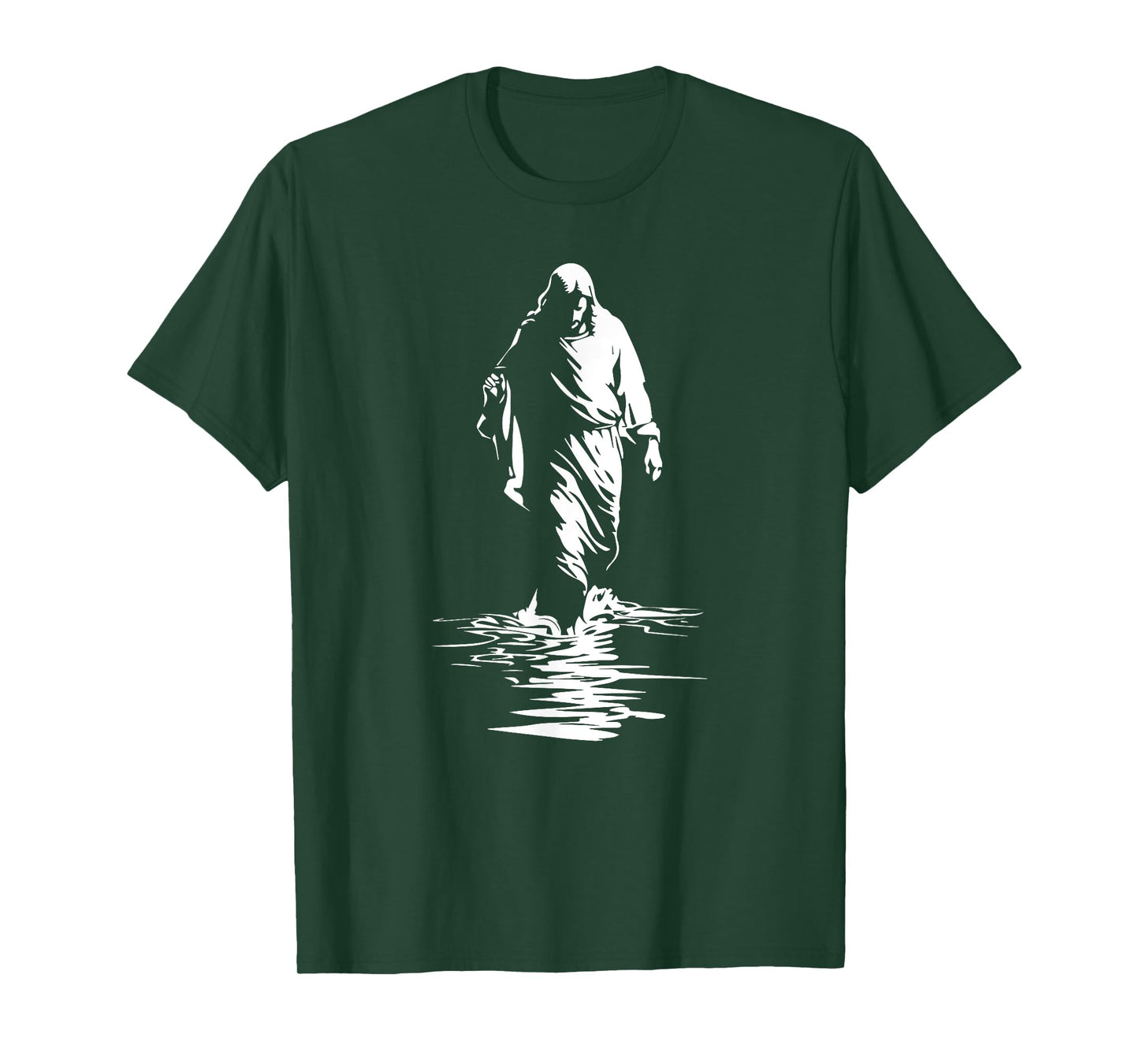 Walks On Water Jesus T-Shirt