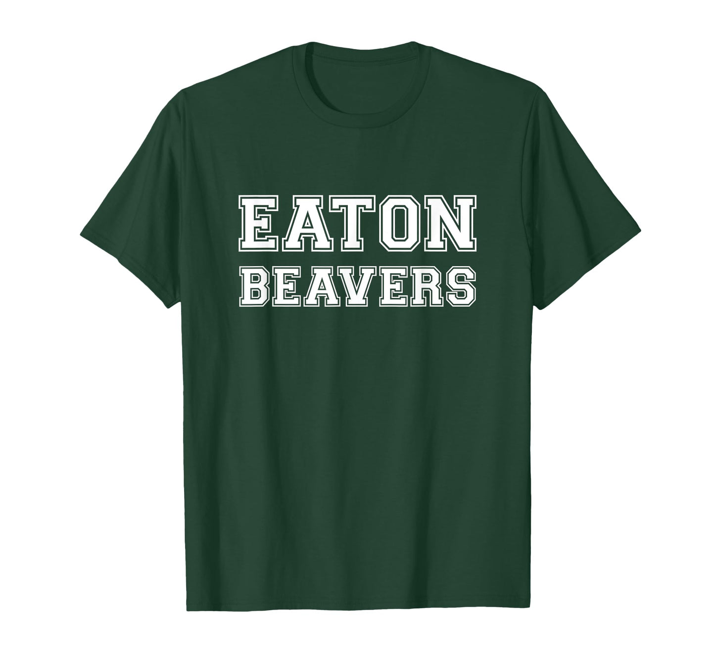 Eaton Beavers University Athletics Fake College T-Shirt