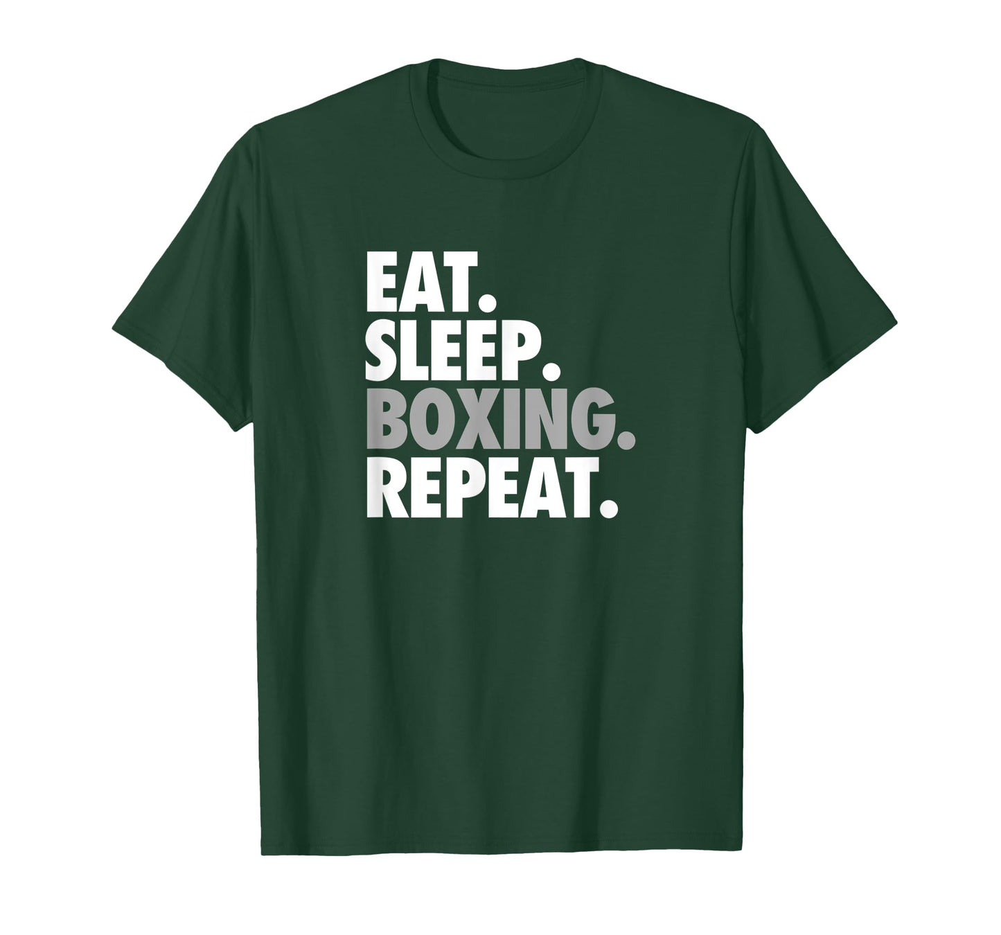 Eat. Sleep. Boxing. Repeat. - Sports and Athlete T-Shirt