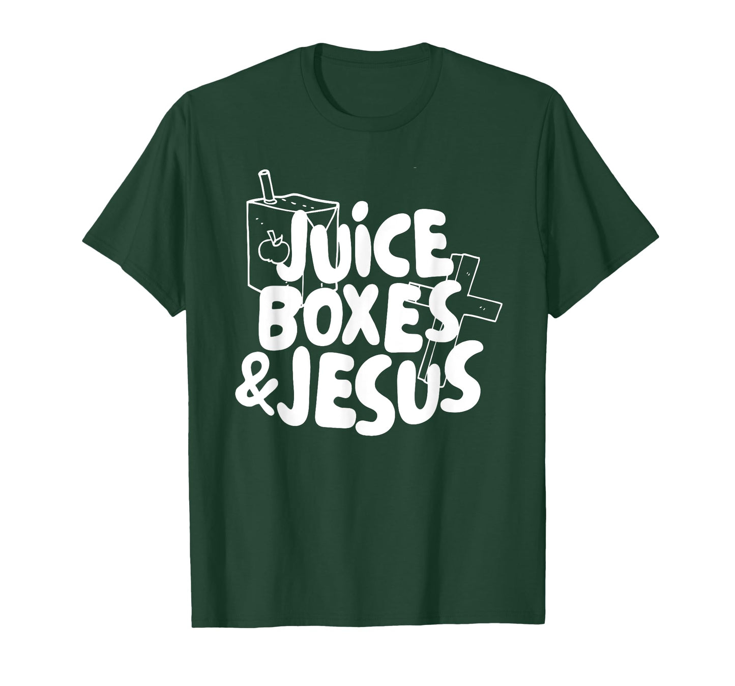 Juice Boxes and Jesus, Kids Religious T-Shirt