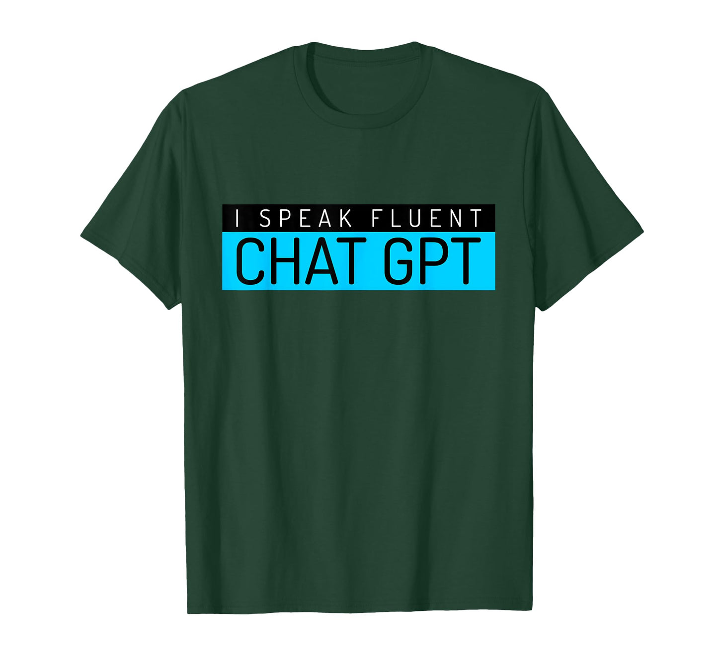 Funny Father's Day Nerd Gift Man Chat GPT Joke Gym Gift T-Shirt