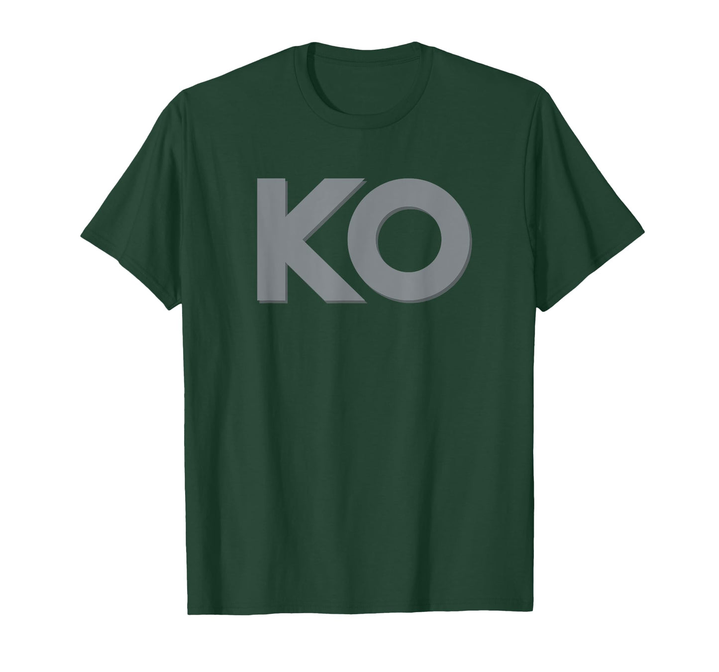 KO Funny Knock Out Boxing Wrestling Men Women Humor T-Shirt