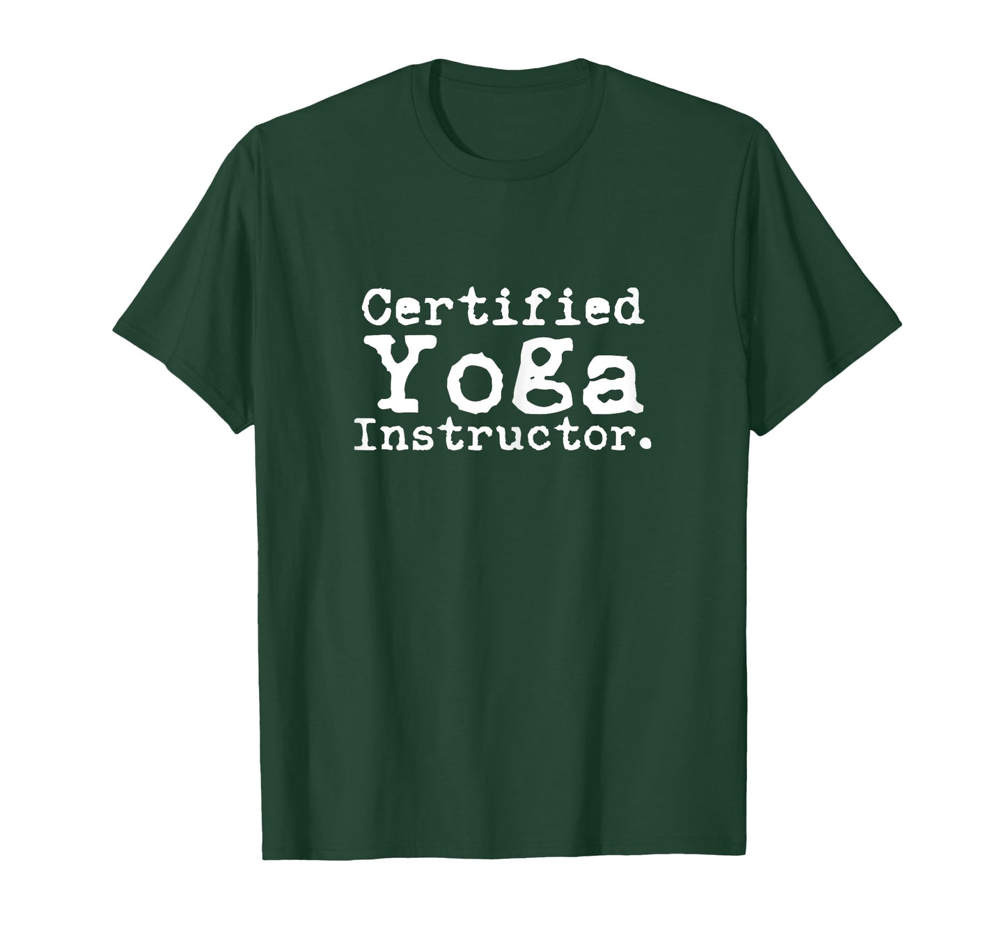 Certified Yoga Instructor Cool Exercise Yoga Lover Gift T-Shirt