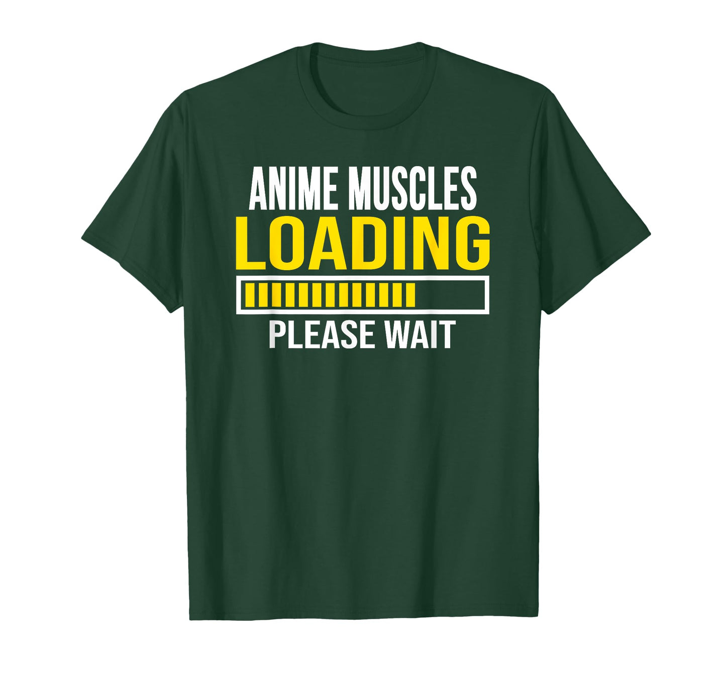 Anime Muscles Loading Workout Fitness T-Shirt