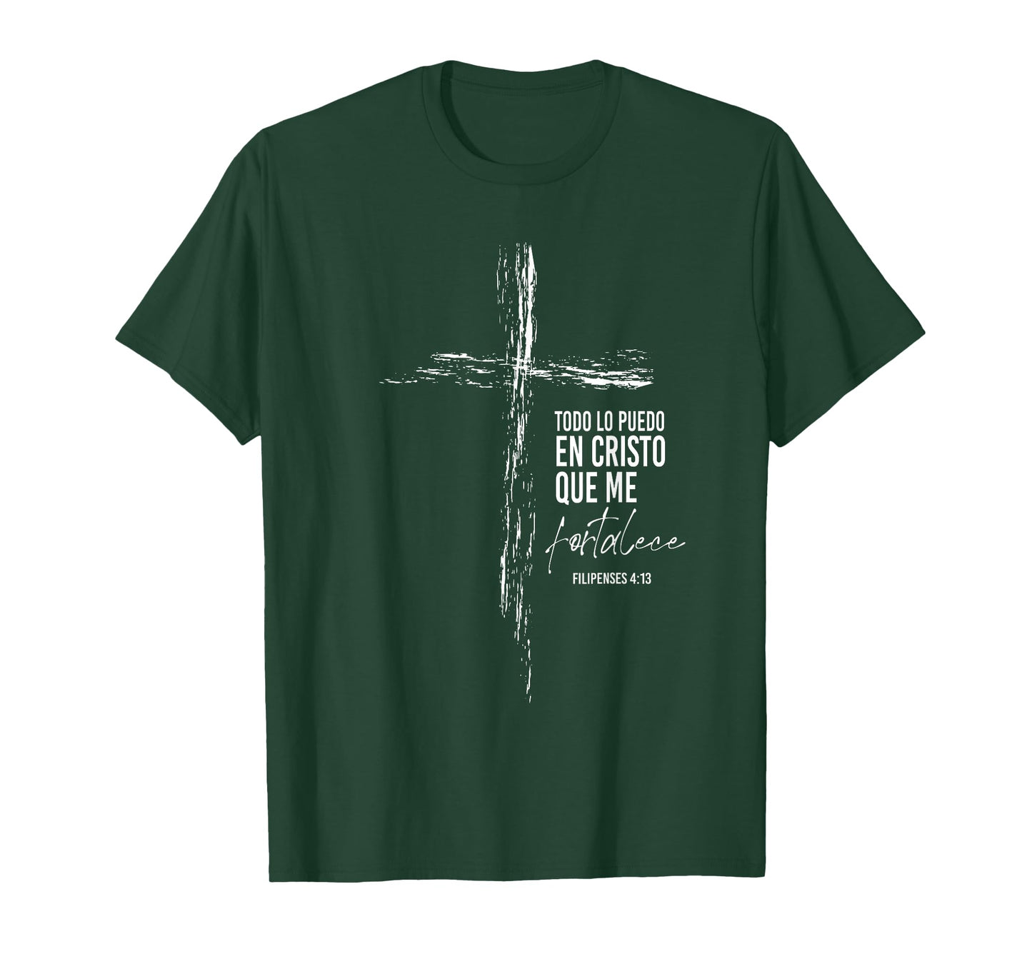 Regalos Cristianos Versos Filipenses 4 13 Christian Spanish T-Shirt