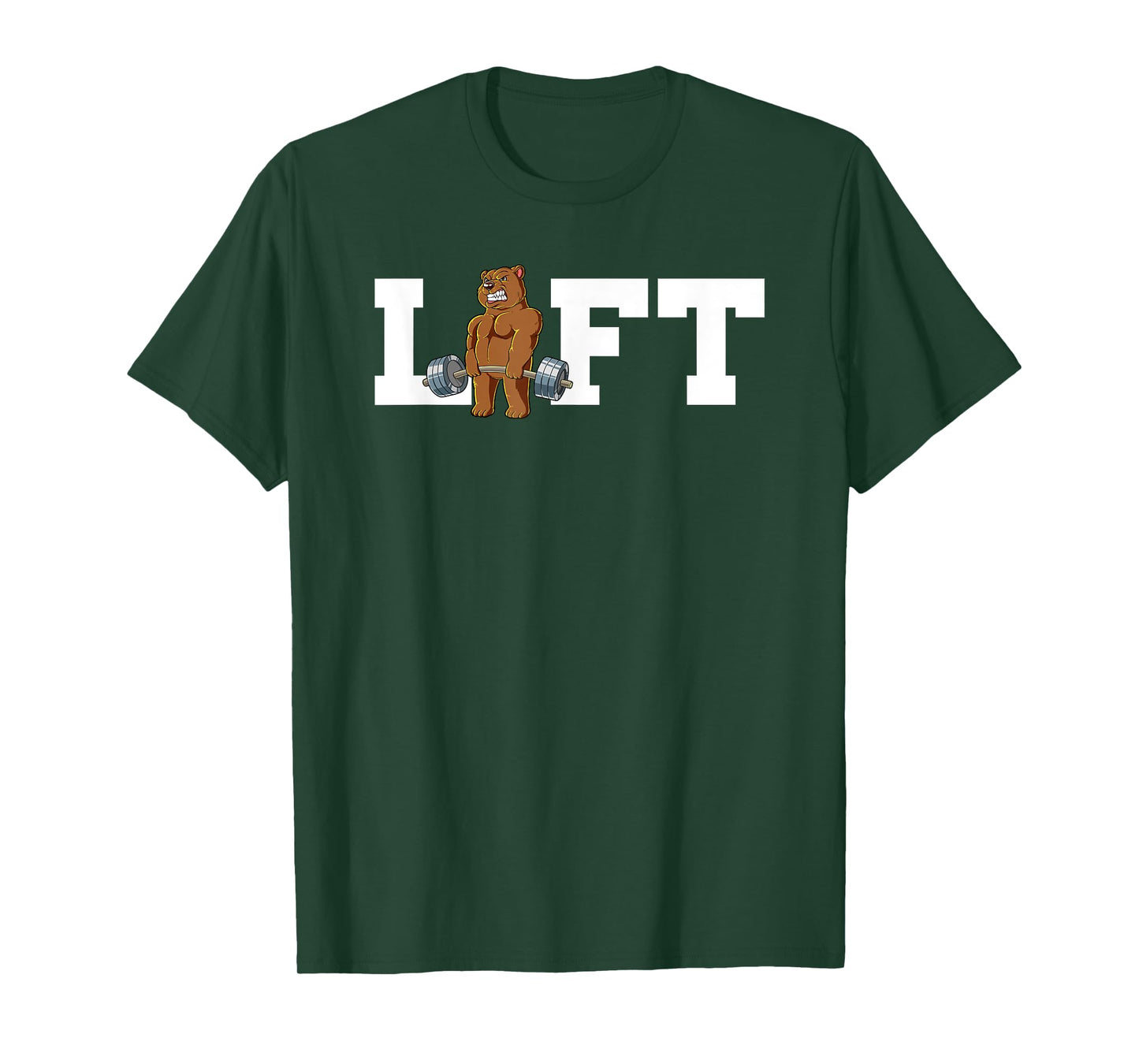 Bear Gym Weight Training Lift Deadlift T-Shirt