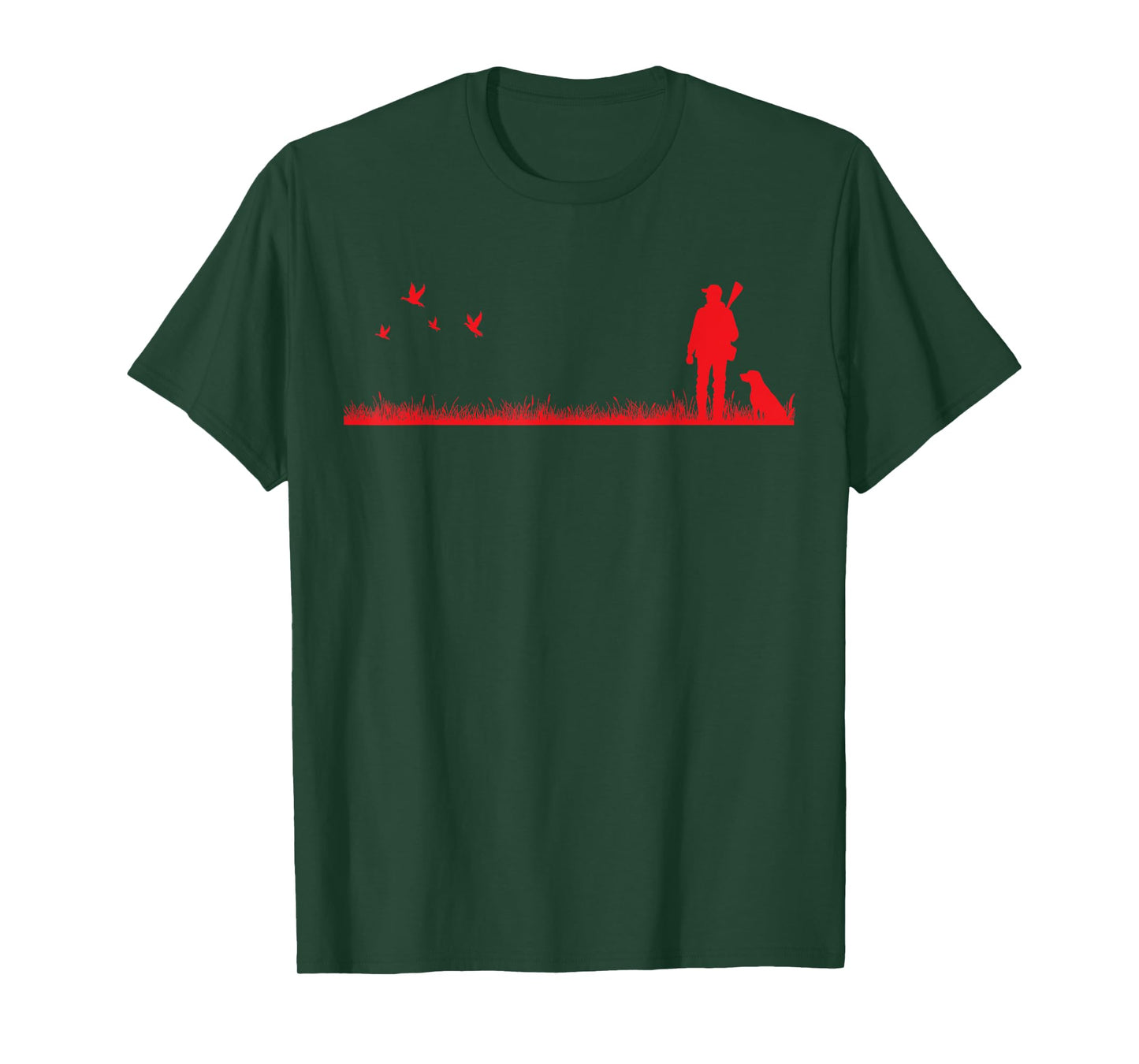 Upland Game Bird Chukar Pheasant Hunting Dog T-Shirt
