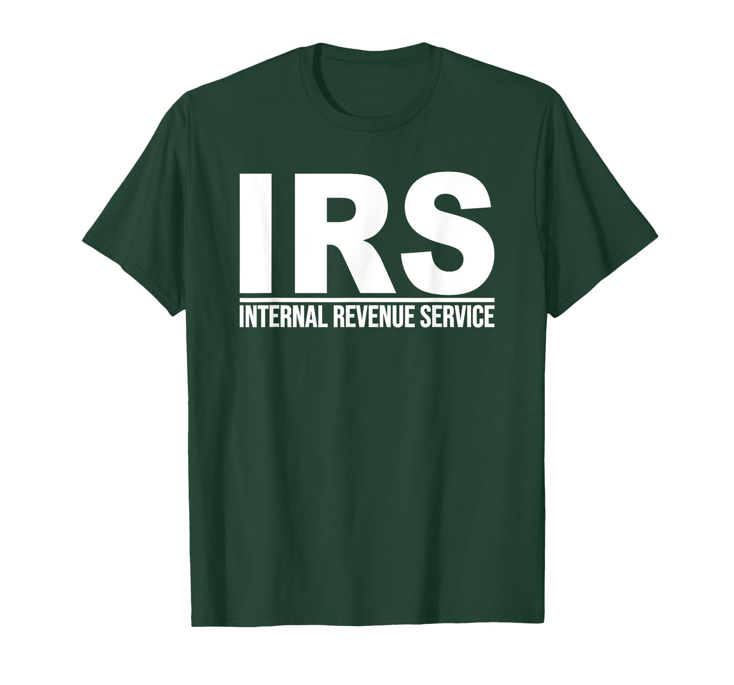 IRS SPECIAL AGENT UNIFORM COSTUME HALLOWEEN TEE T-Shirt