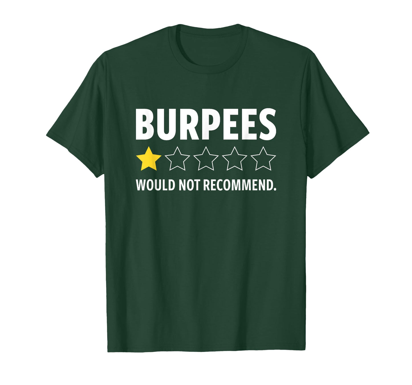 Gym Funny Fitness Burpees Bodybuilding Weightlifting Workout T-Shirt