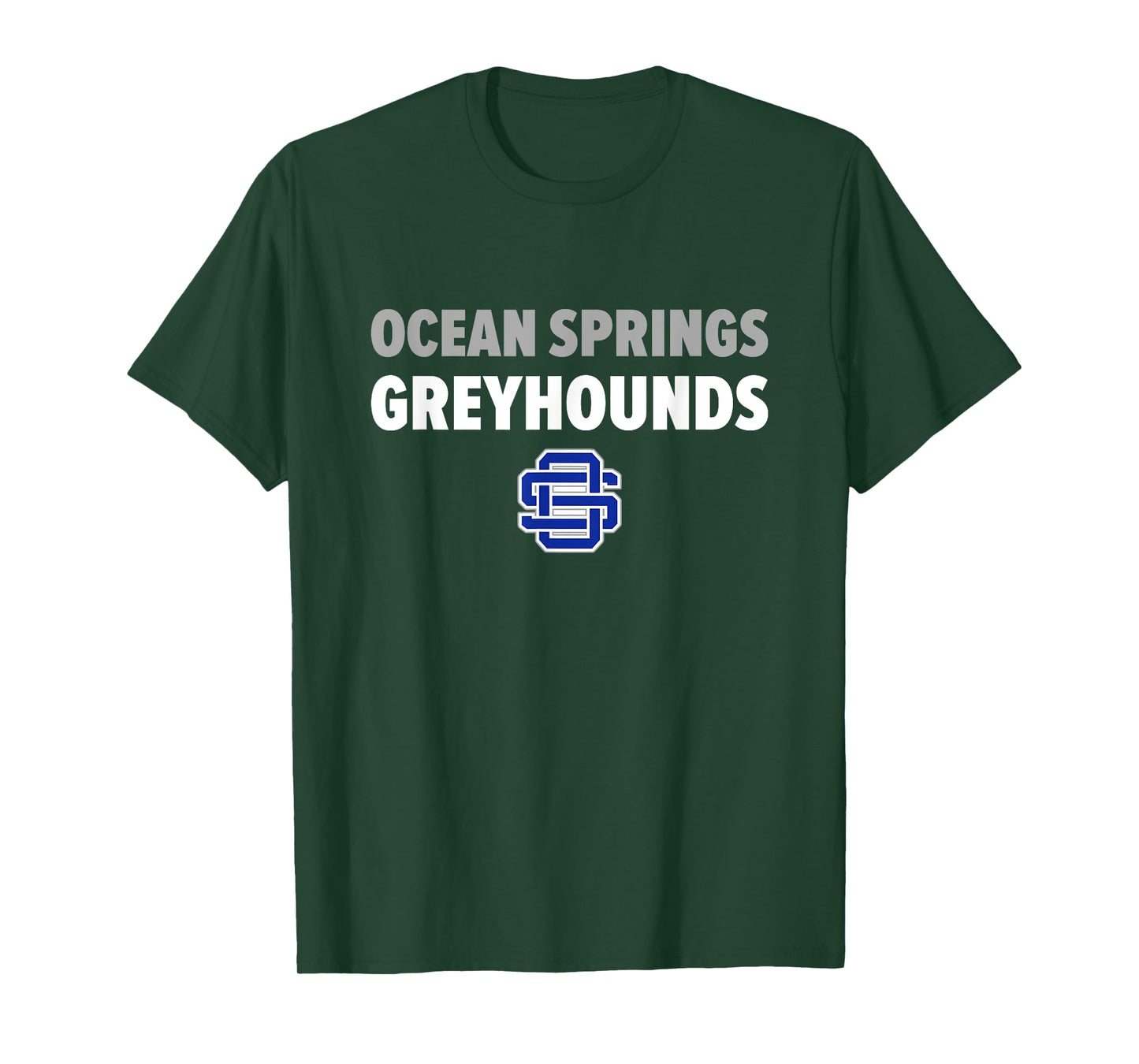 Ocean Springs Greyhounds Logo Bold HS T-Shirt