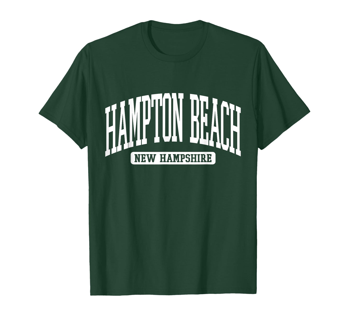 Hampton Beach New Hampshire Souvenir Vintage, Minimalist T-Shirt