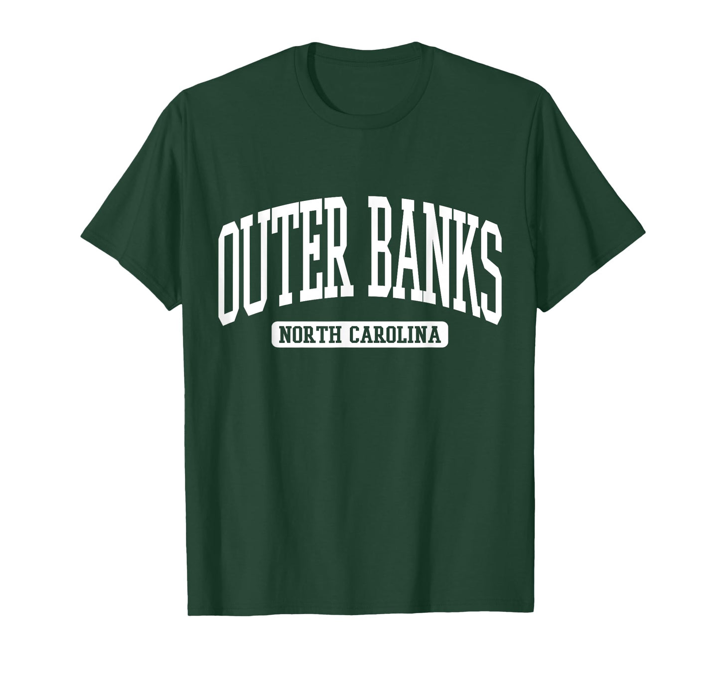 Outer Banks North Carolina Souvenir Beach, Retro, Vintage T-Shirt