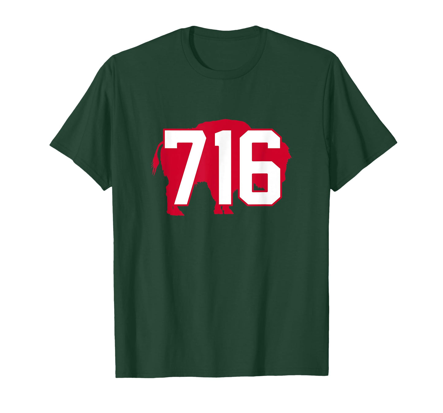 716 Area Code Buffalo New York BFLO WNY T-Shirt