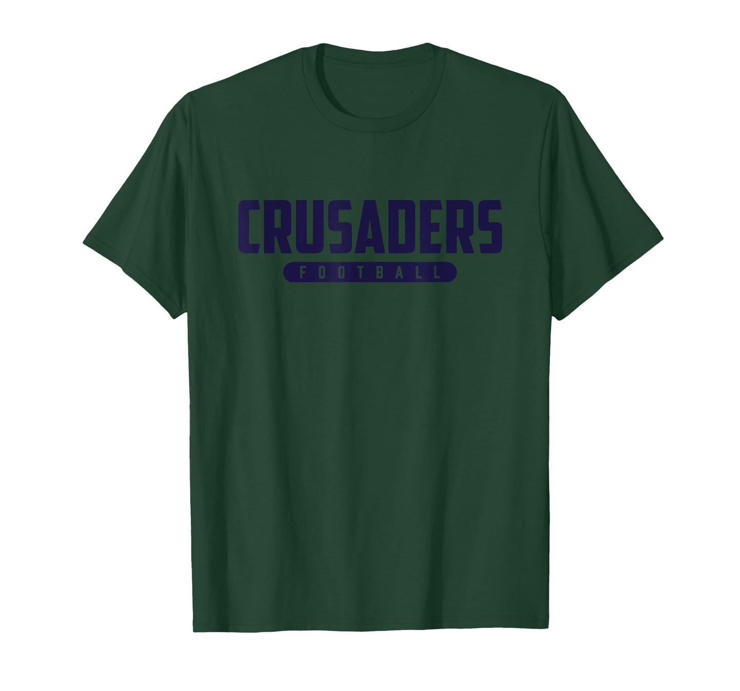 Manchester Memorial Crusaders Football T-Shirt