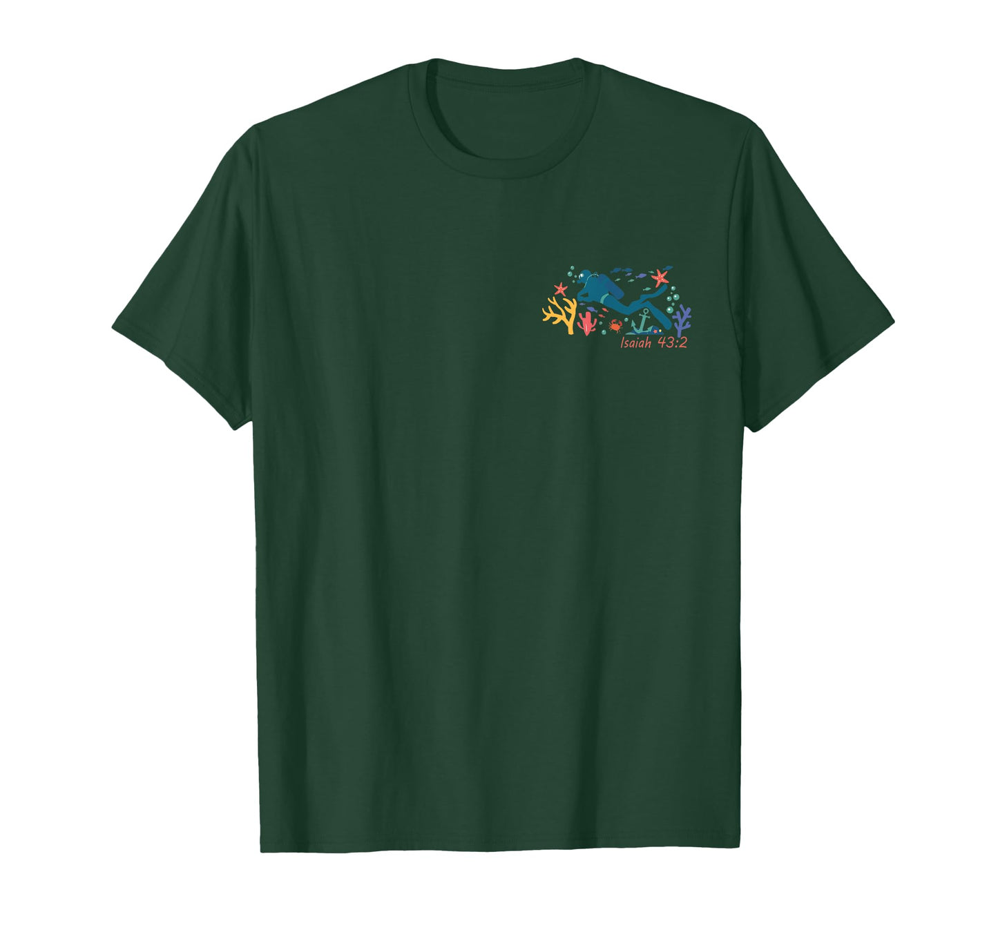 When You Go Through Deep Waters I Will Be With You T-Shirt