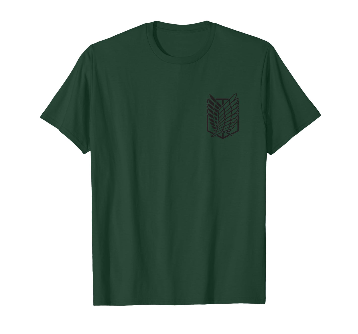 Attack on Titan Season 3 Scout Kanji Front and Back Anime T-Shirt