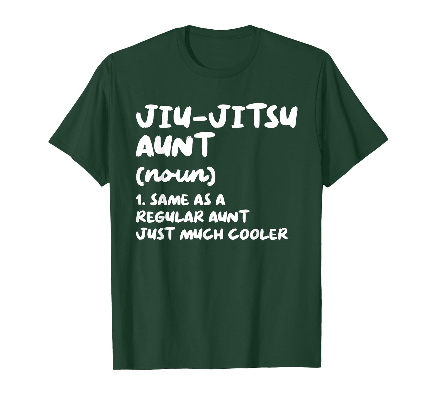 Jiu-Jitsu Aunt Definition Funny Sports Martial Arts T-Shirt