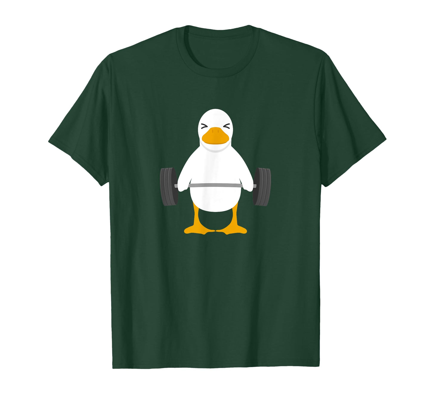 Duck Deadlift Design - Weight Lifting Gym Workout T-Shirt