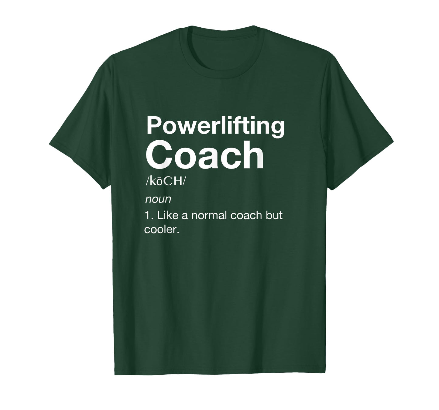 Powerlifting coach T-Shirt Love Team Coaching Sports Shirt T-Shirt