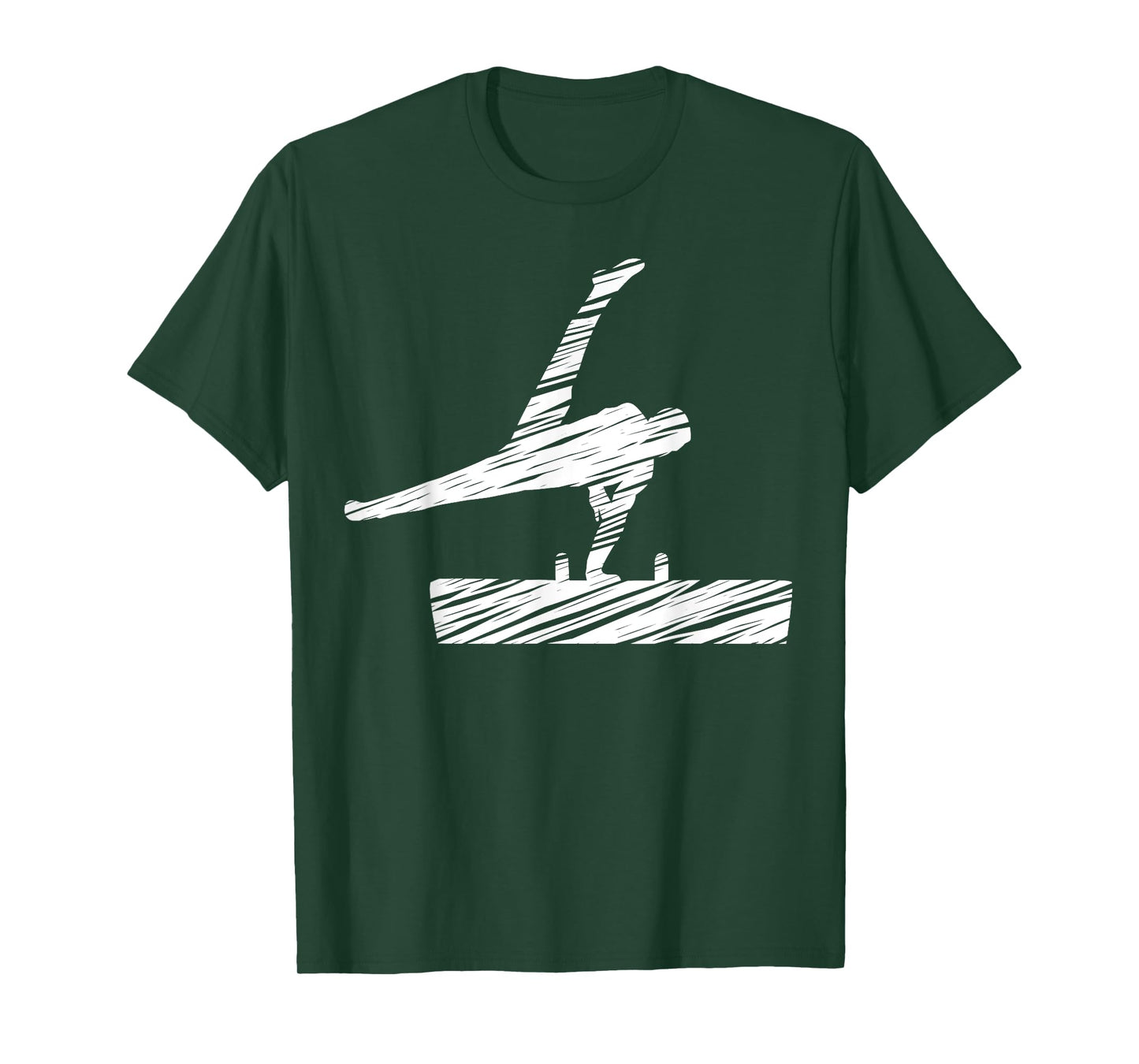 Motif gymnastics gymnast gymnastics fan vintage T-Shirt