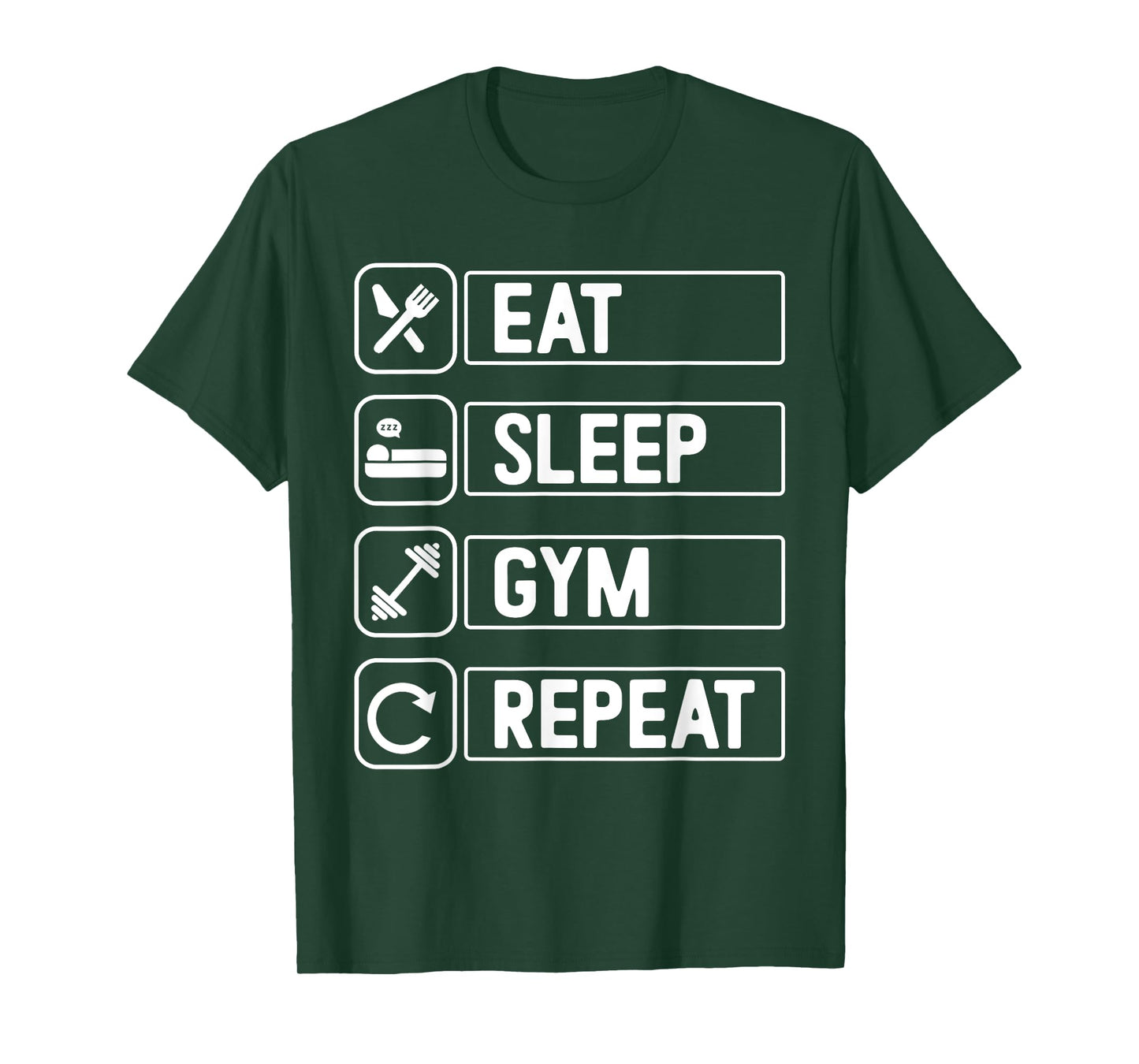 Exercise, bodybuilding, fitness T-Shirt