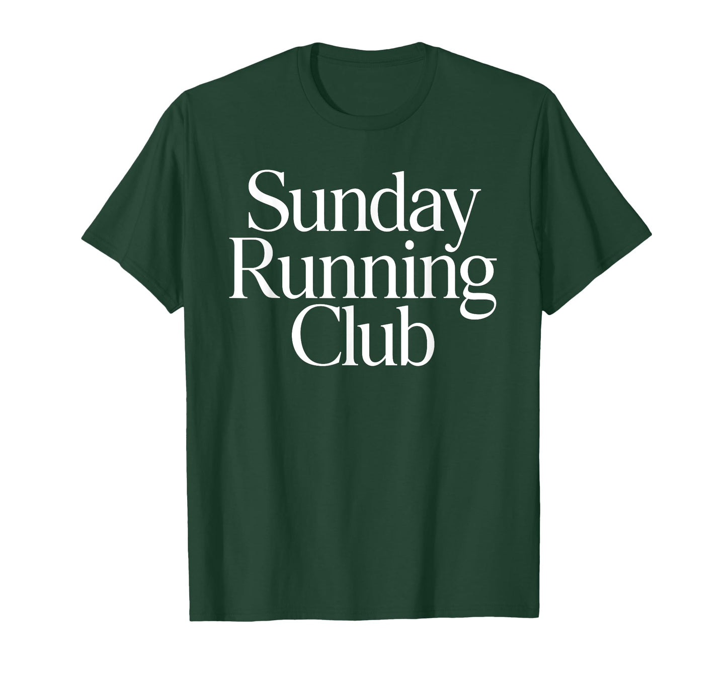 SUNDAY RUNNING CLUB X Jogger Jogging Runner Fitness Gym T-Shirt