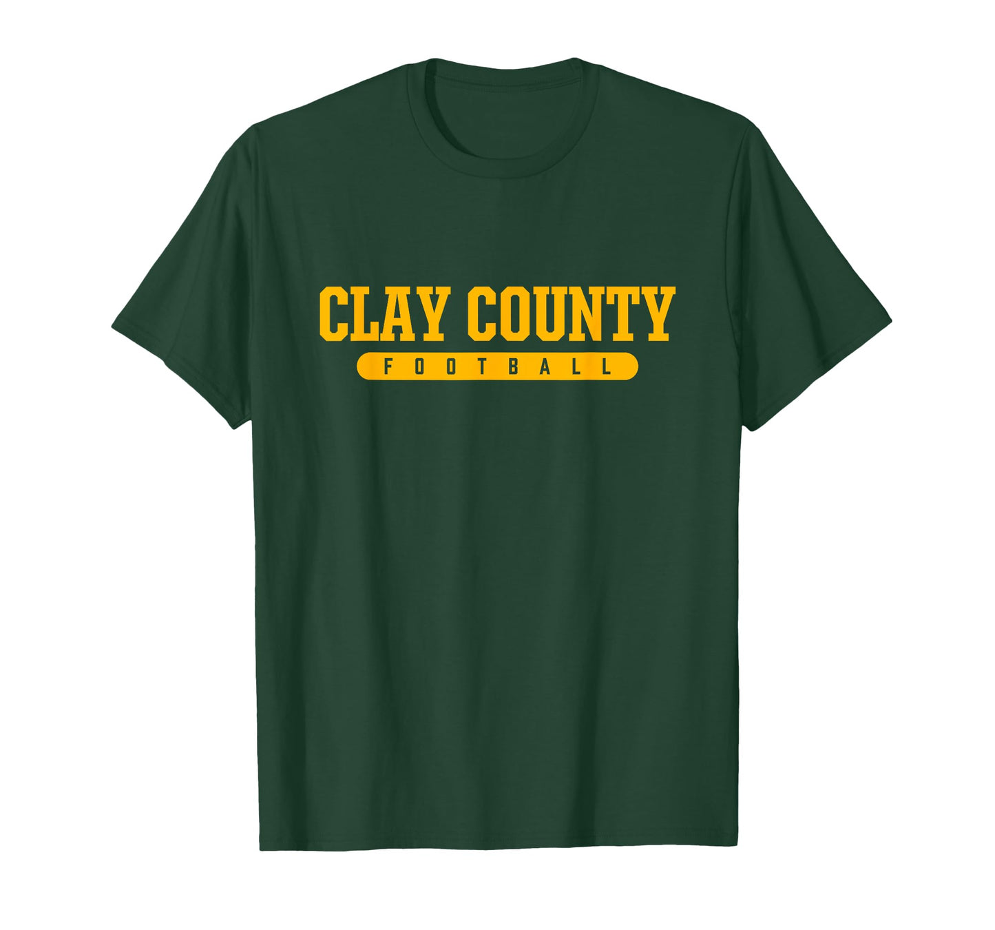 Clay County High School Football T-Shirt