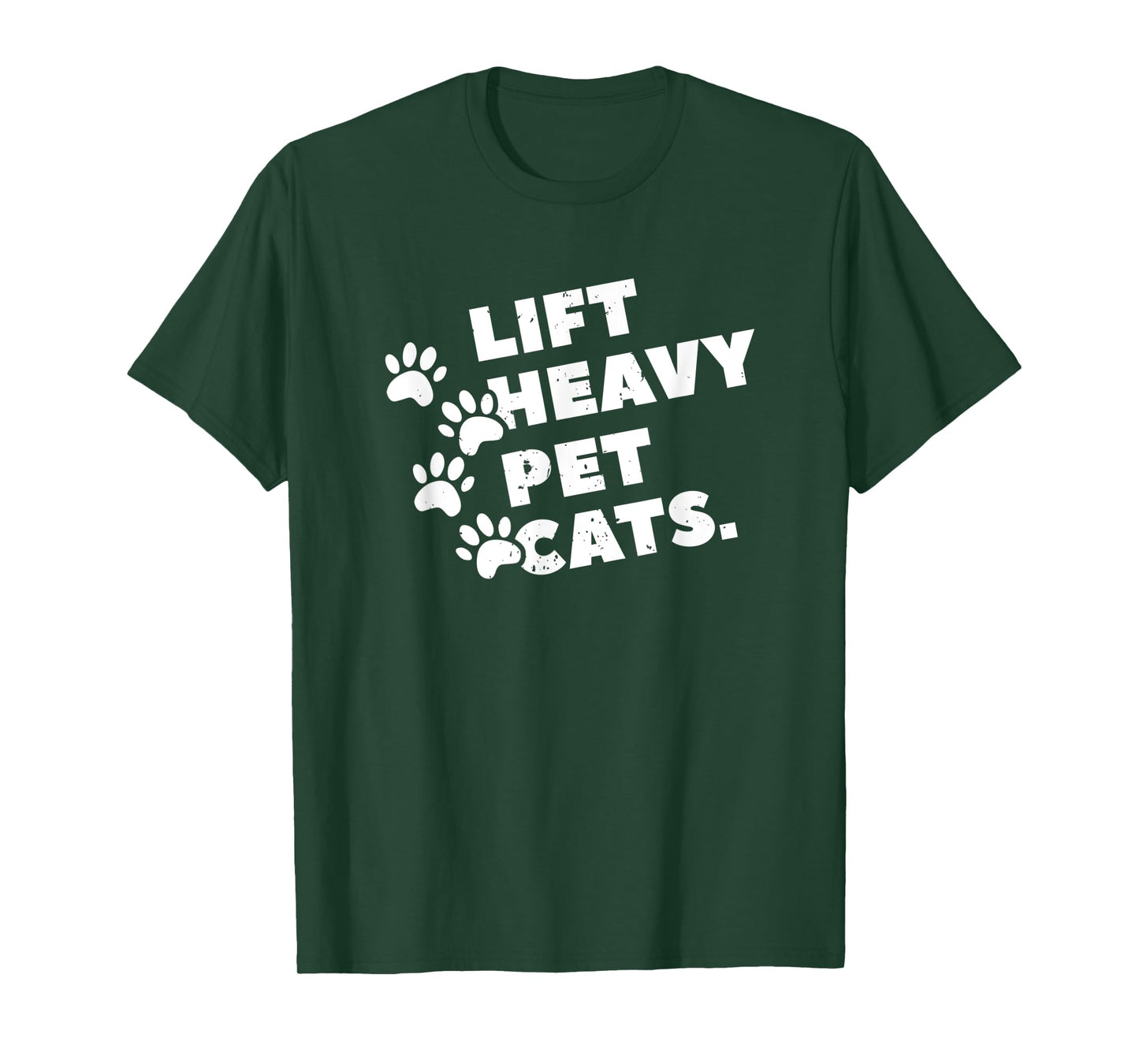 Lift Heavy Pet Cats T-Shirt