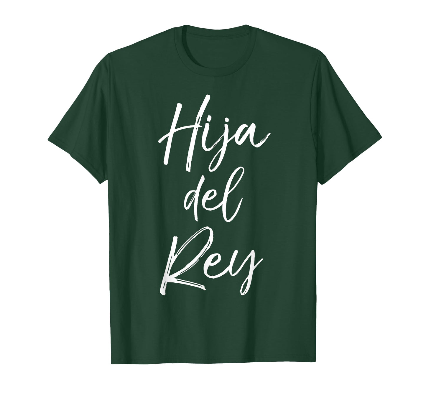 Español Christian Daughter Gift Spanish Women Hija Del Rey T-Shirt