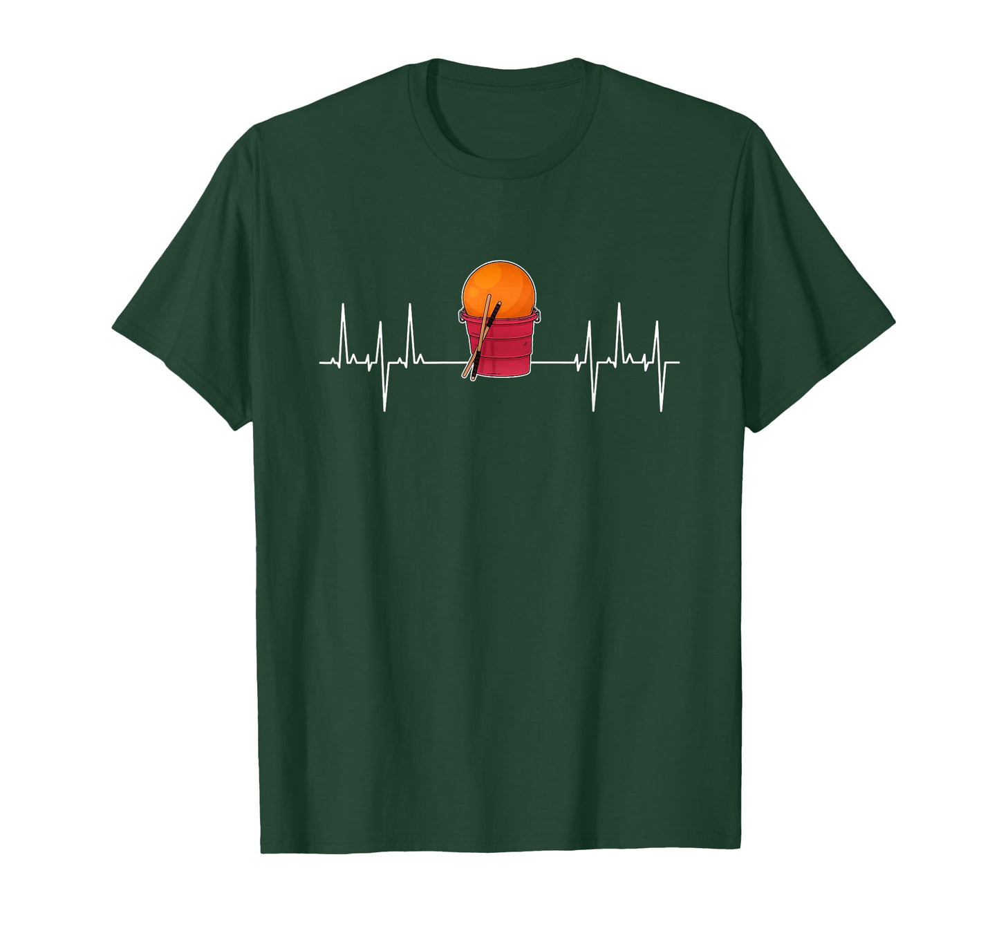 Cardio Drumming Heartbeat Fitness Class Gym Workout Exercise T-Shirt