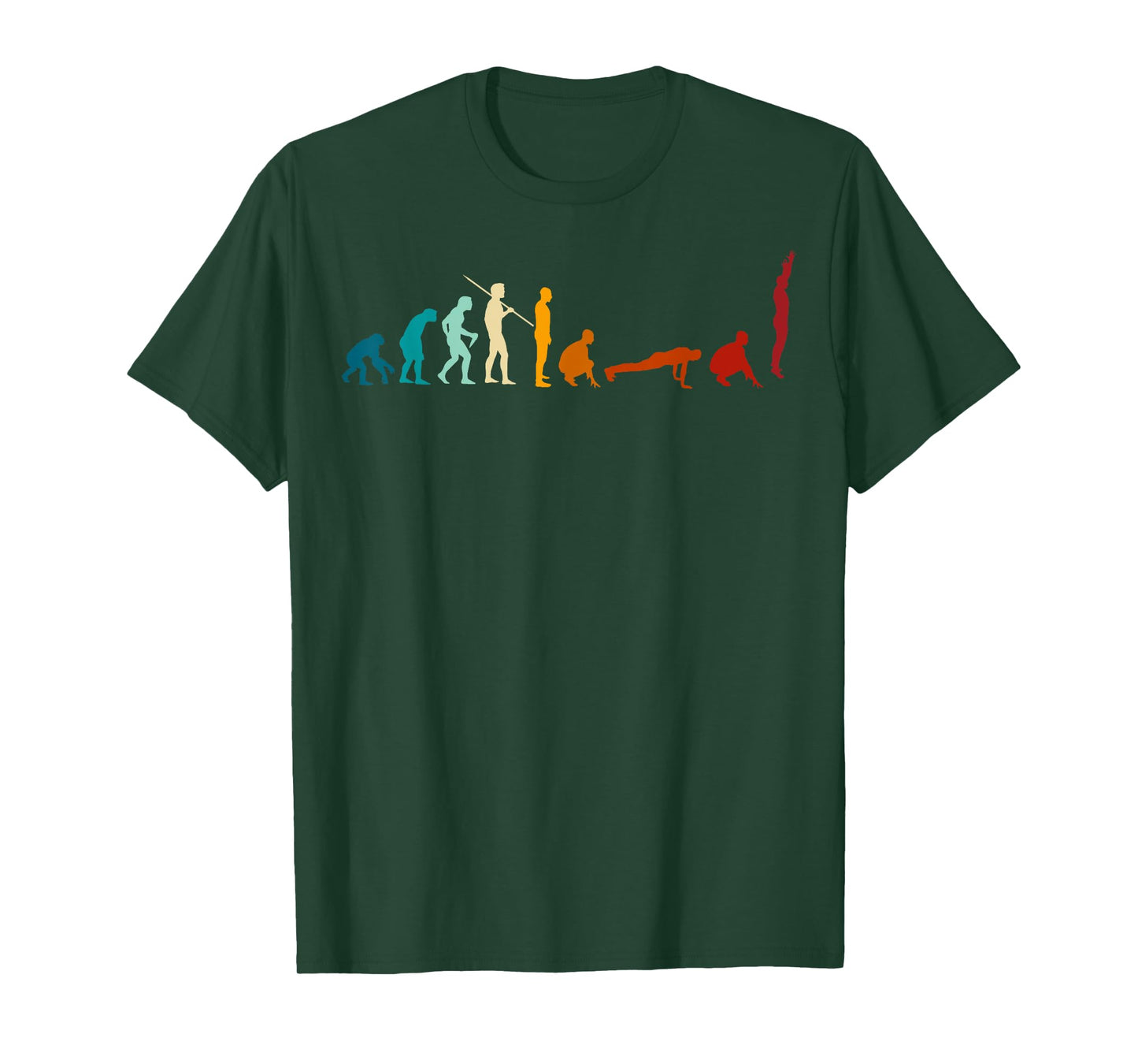 Evolution of Burpees - Funny Personal Trainer Funny Exercise T-Shirt
