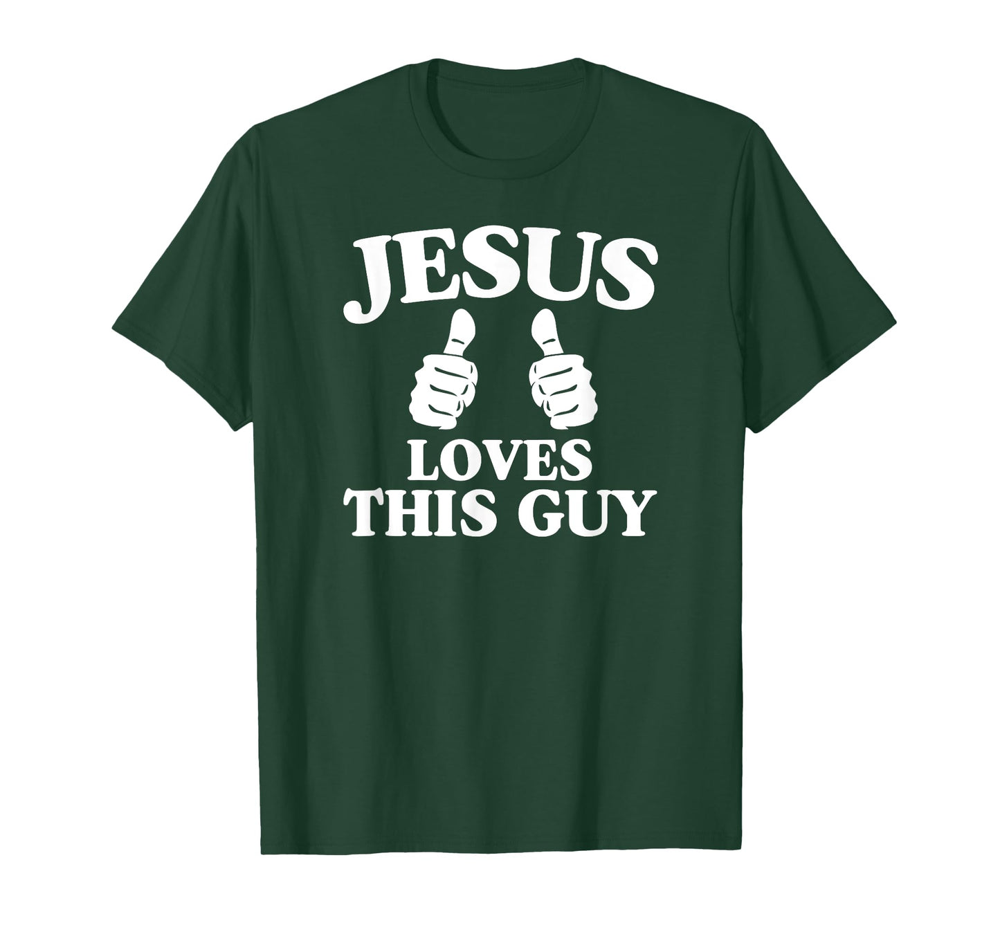 Jesus Loves This Guy Cute Christian Bible Verse Quotes T-Shirt
