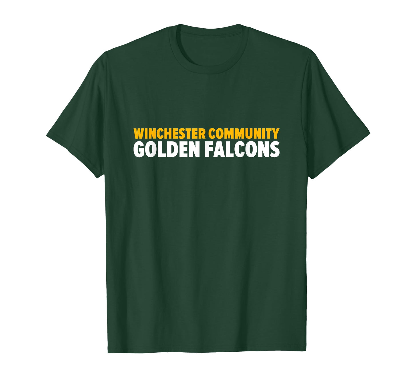 Winchester Community Golden Falcons Bold T-Shirt