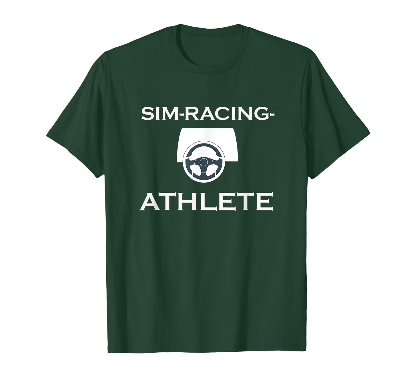 Sim-Racing Athlete Fun Novelty E-racing Design T-Shirt