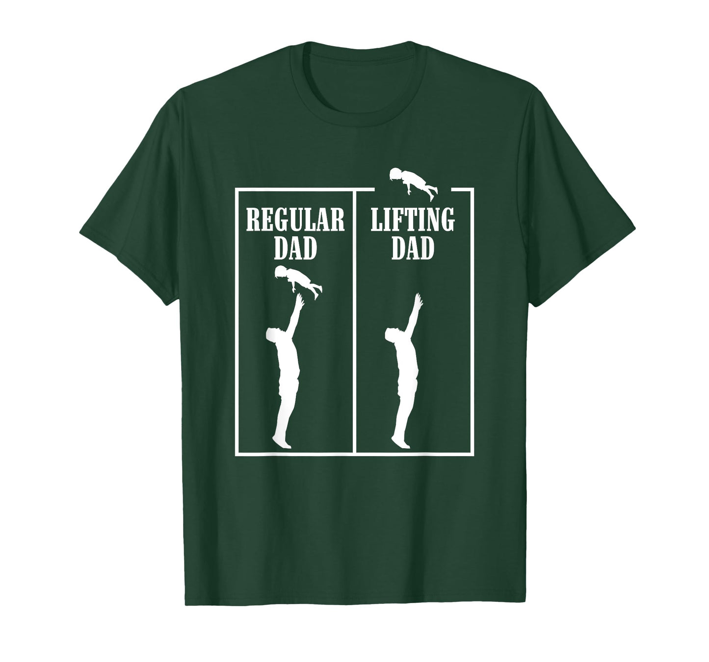 Regular Dad Lifting Dad Funny Bodybuilding Weightlifting T-Shirt