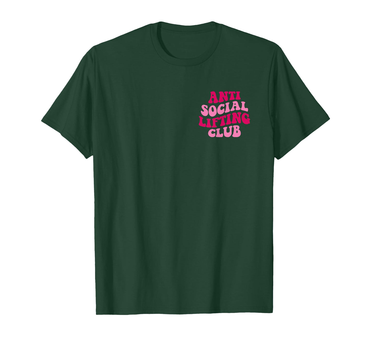 Anti Social Lifting Club Funny T-Shirt