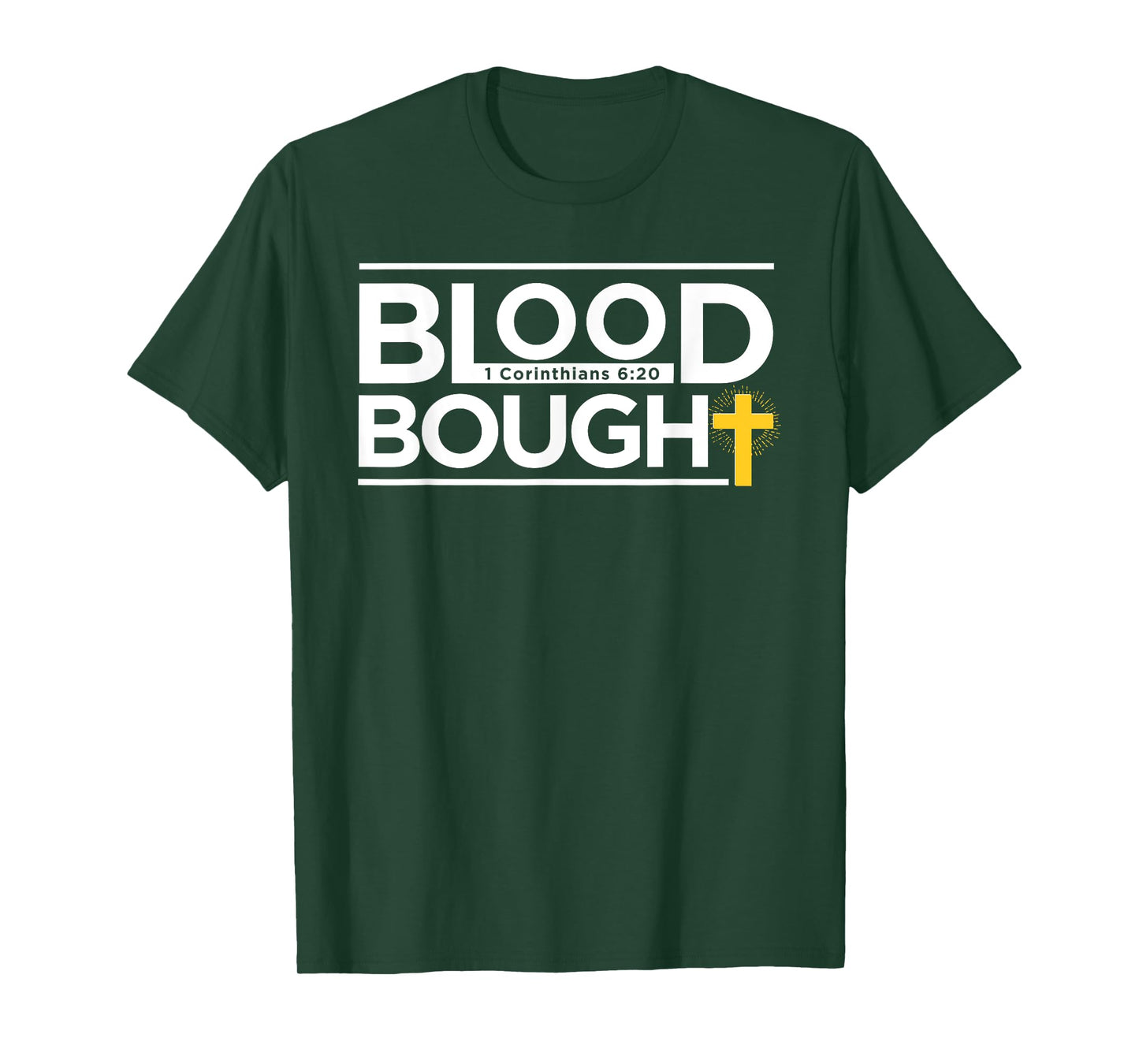 Graceful Apparel Blood Bought Christian T-Shirt Men/Women T-Shirt
